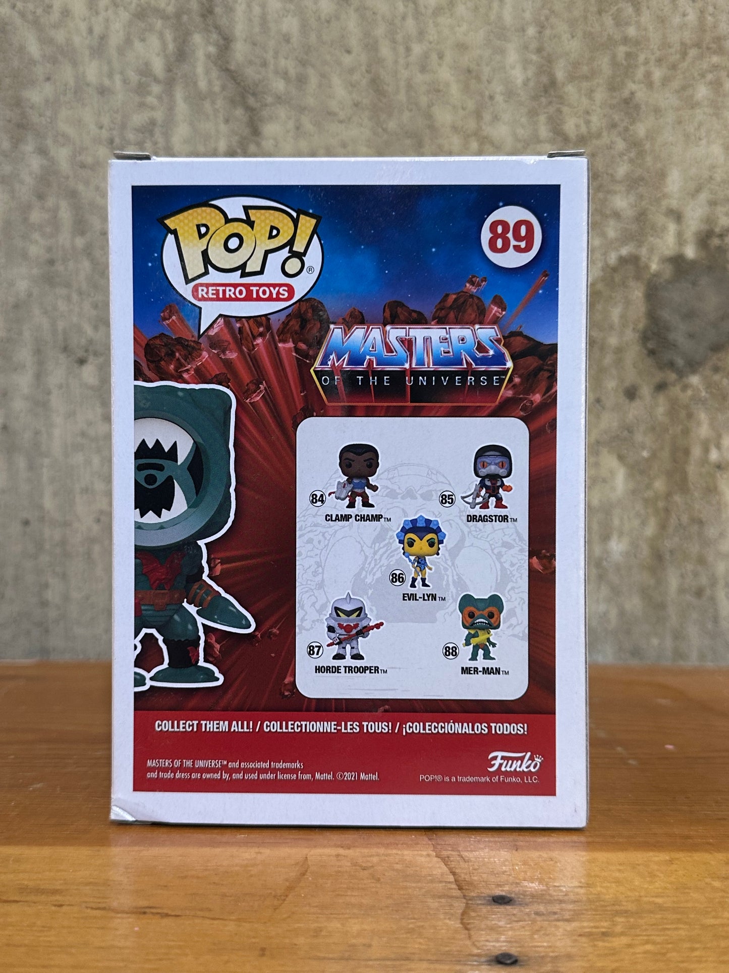 Leech Funko Pop 89 MOTU FYE Exclusive