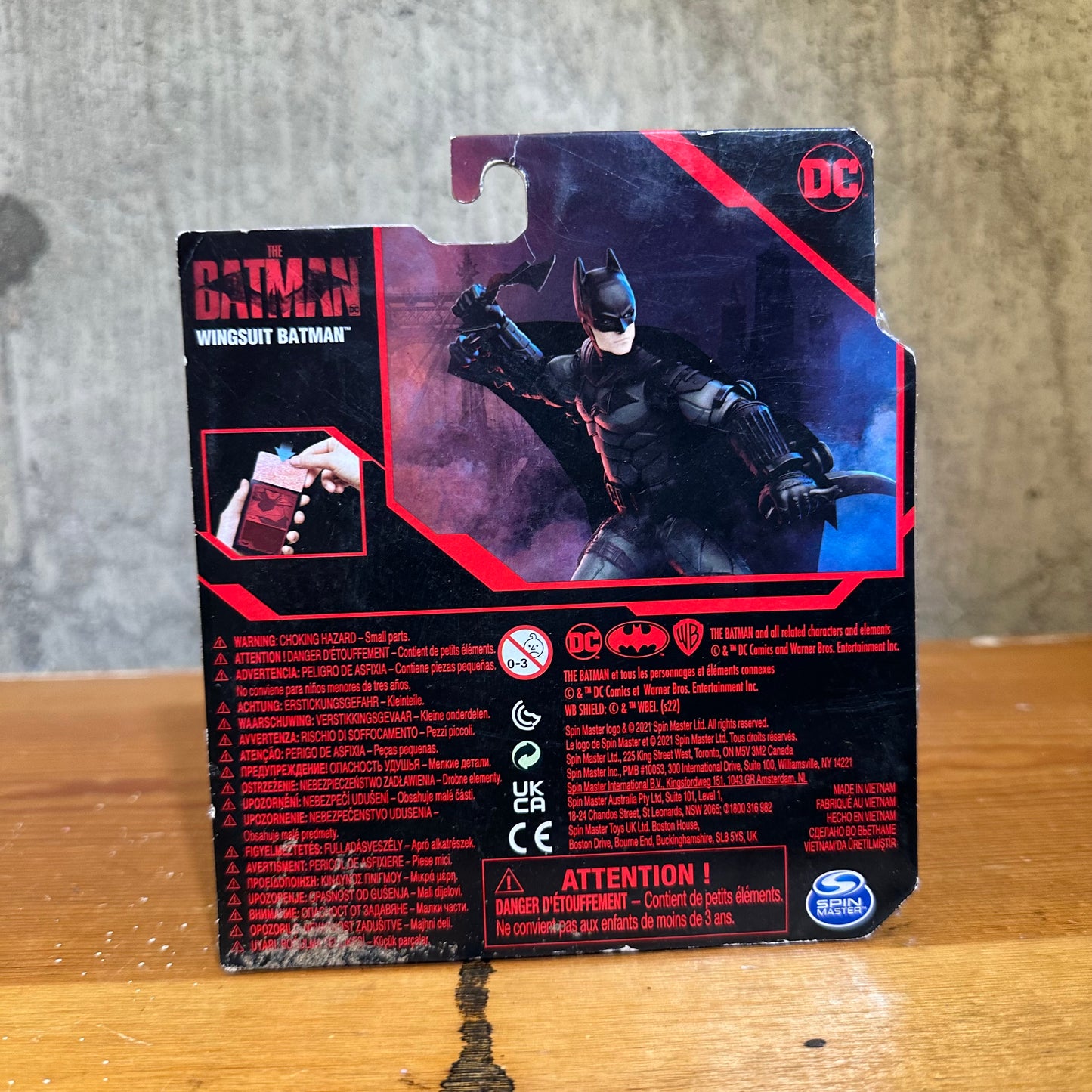 Wingsuit Batman The Batman Movie 4” Sealed Action Figure MOC