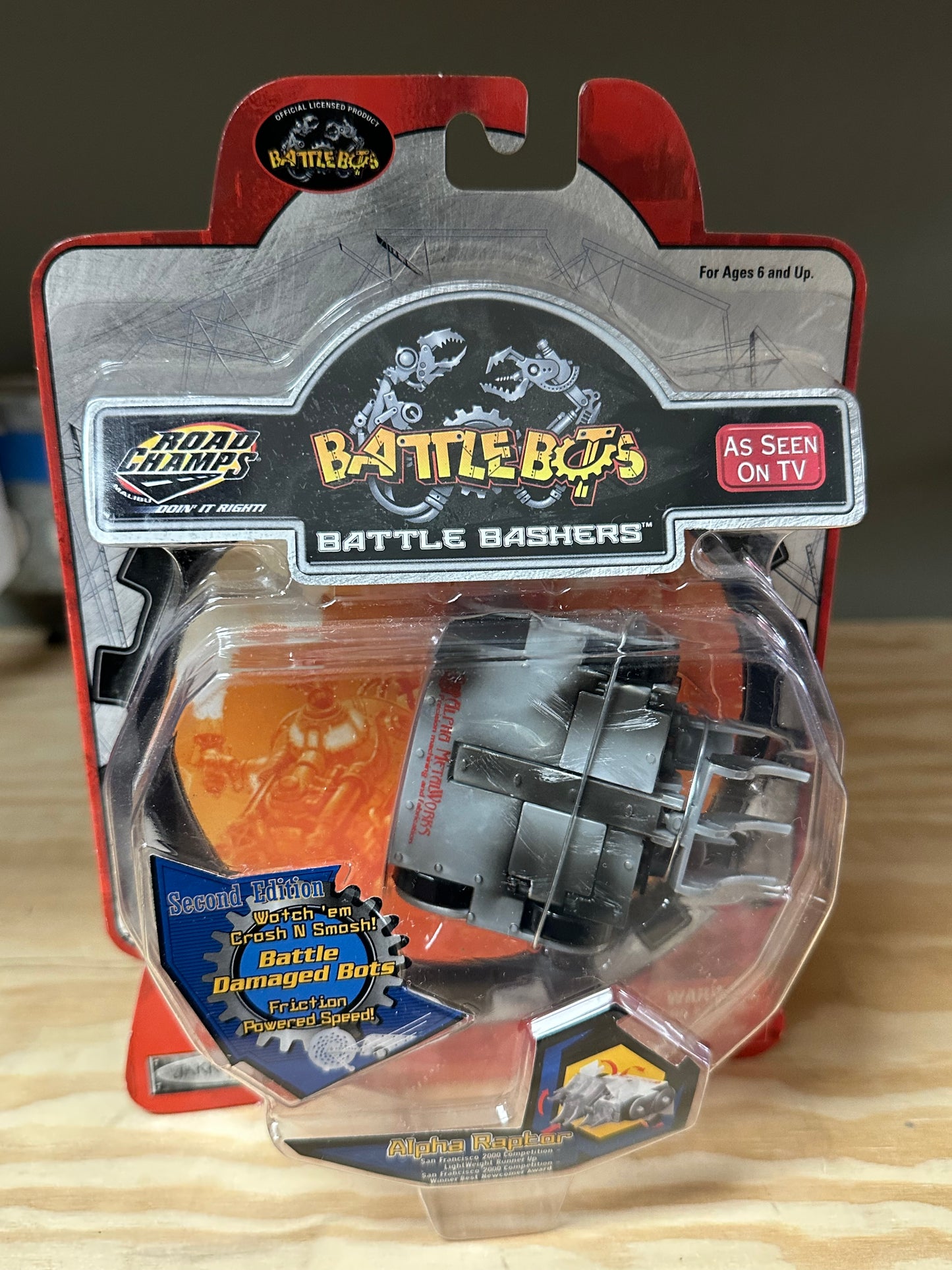 Battle Bots Battle Bashers Alpha Raptor