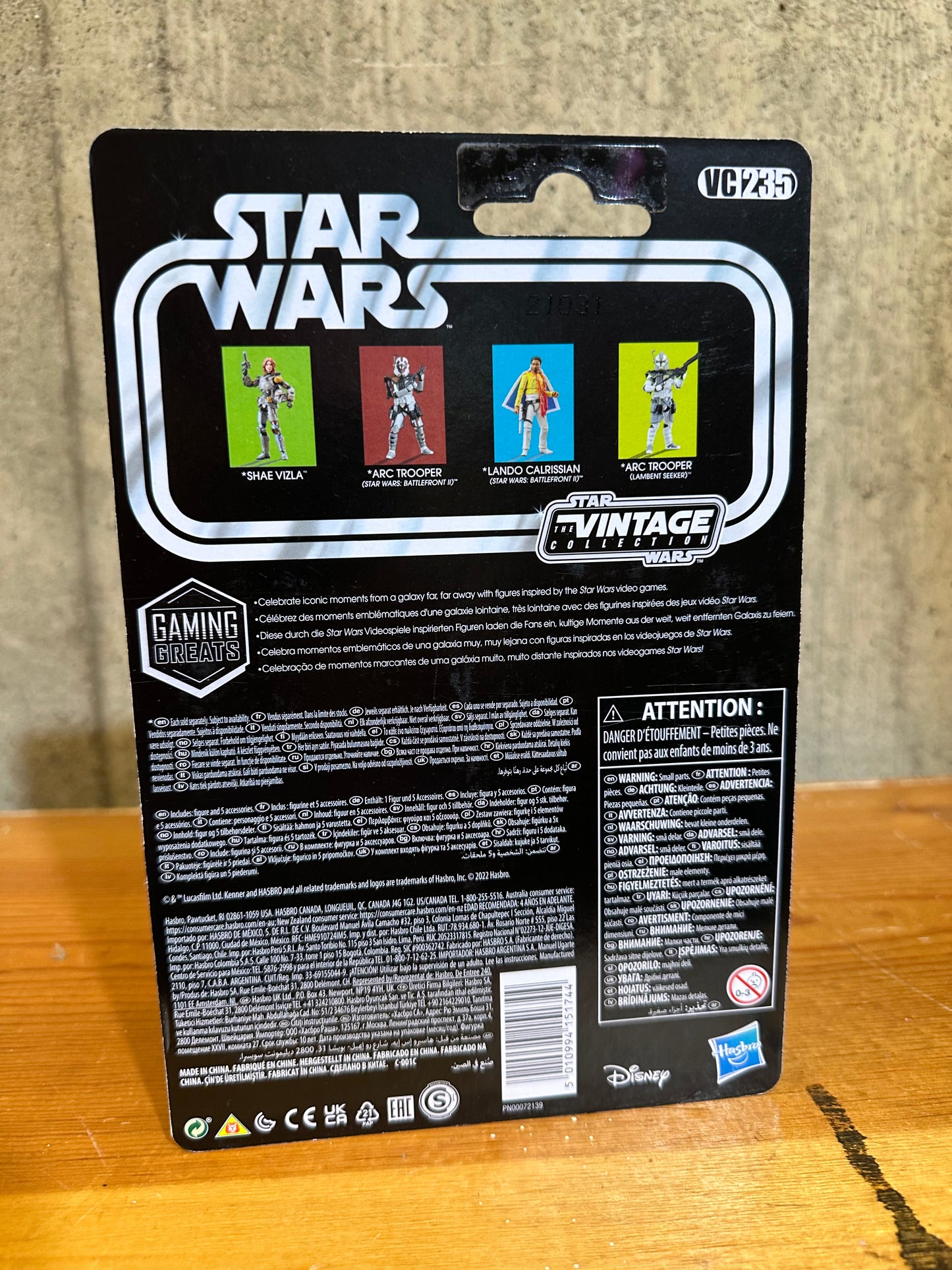 Star Wars Vintage Collection ARC TROOPER Star Wars Battlefront II VC235 3.75”