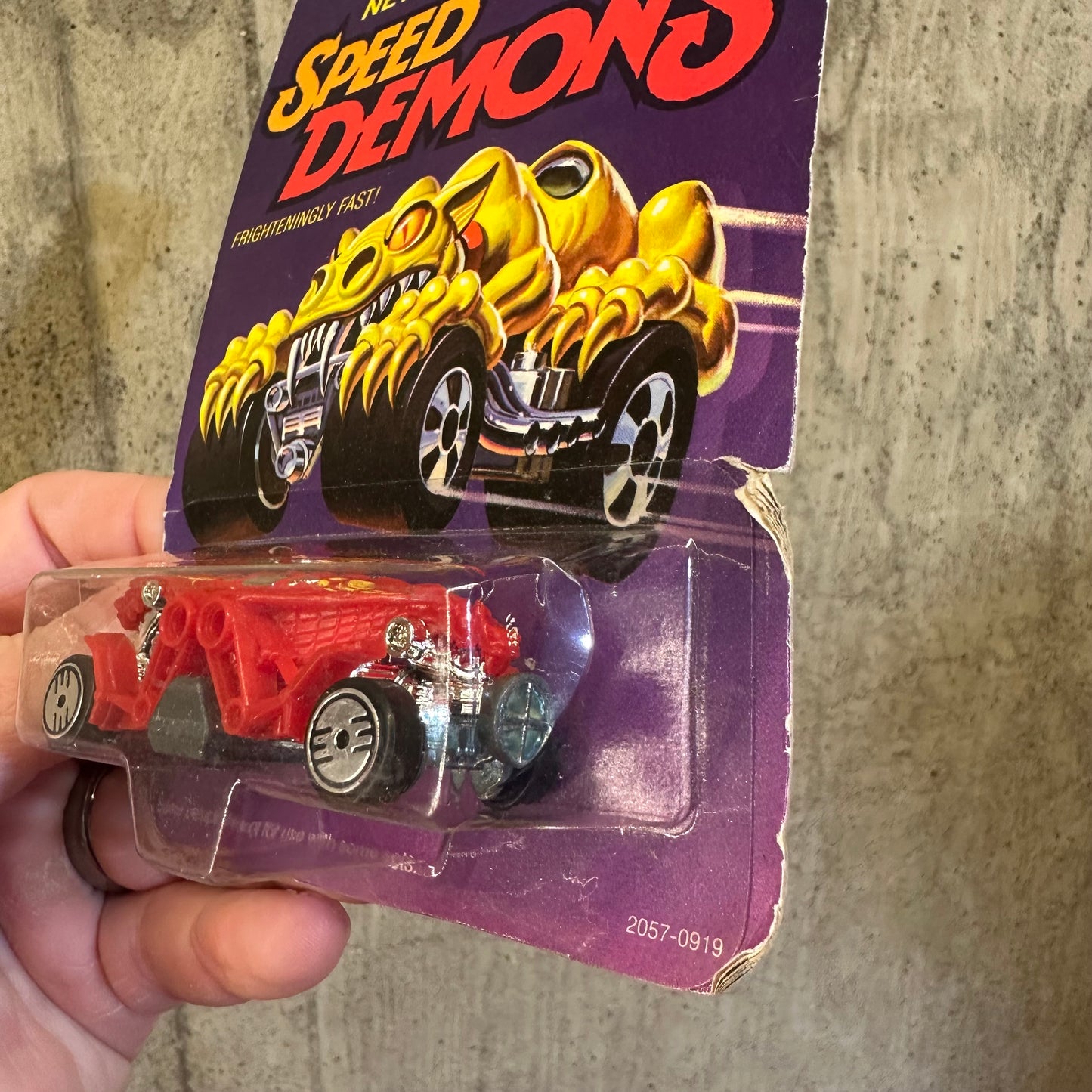 Double Demon Speed Demons Hot Wheels 1985 Monster Car Sealed on Card
