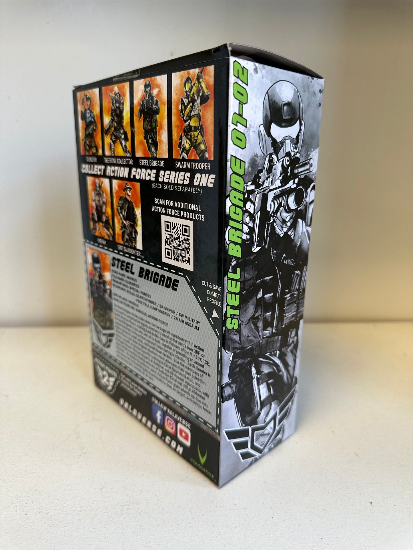 Valaverse Action Force Steel Brigade Sealed Box