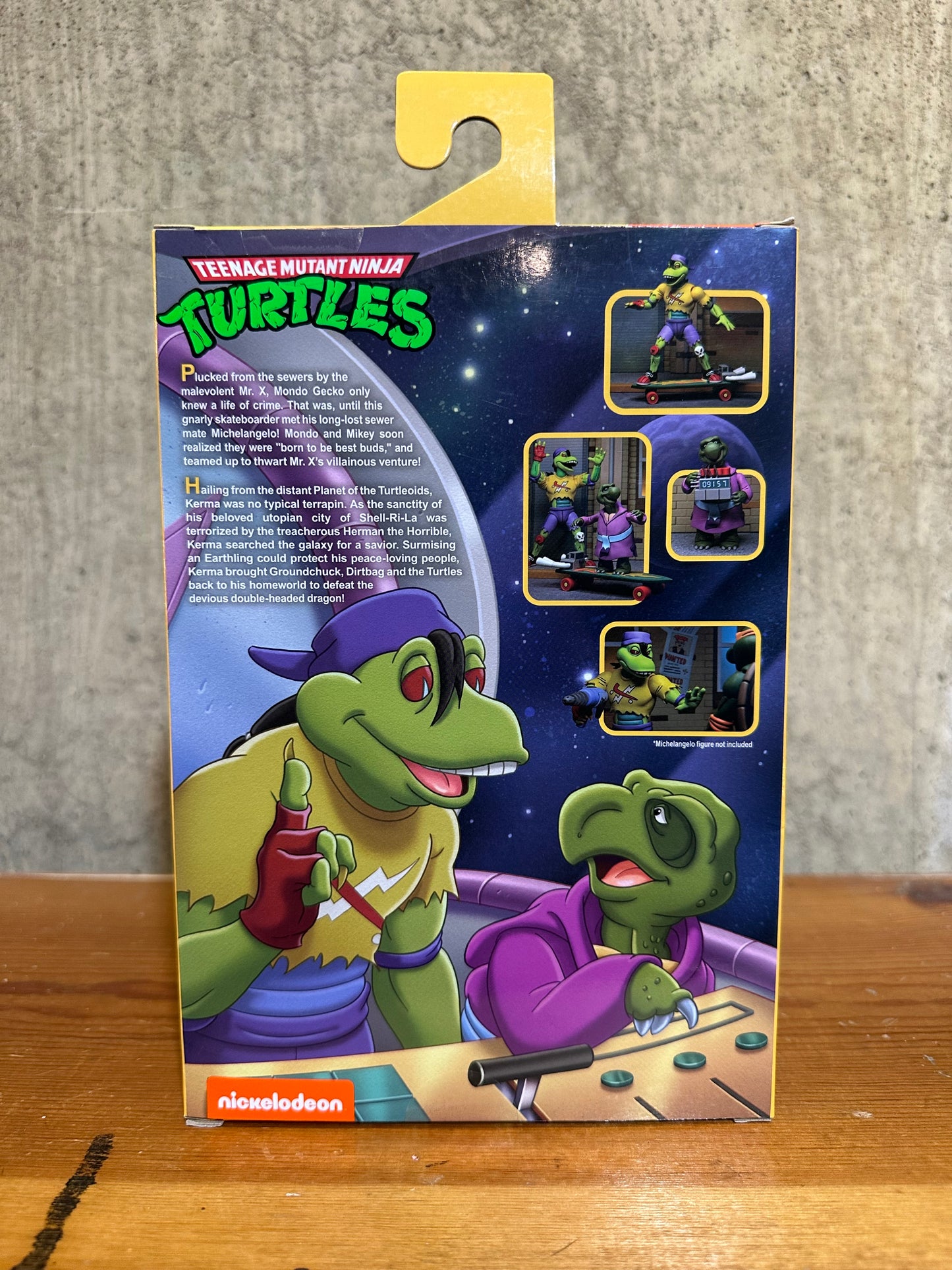 Mondo Gecko NECA TMNT Sealed Ninja Turtles Action Figure Toy