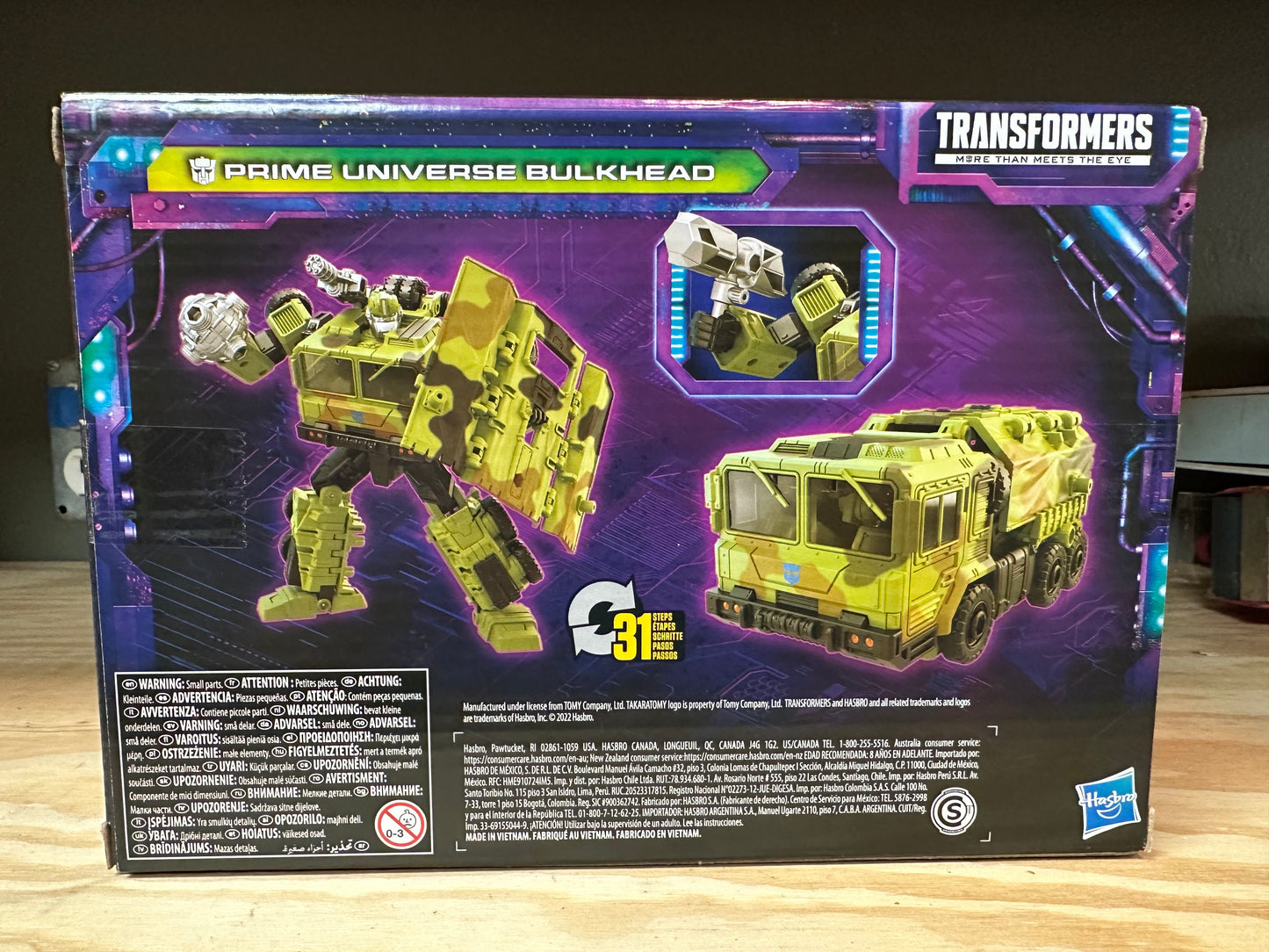 Transformers Prime Universe Bulkhead Amazon Action Figure Sealed