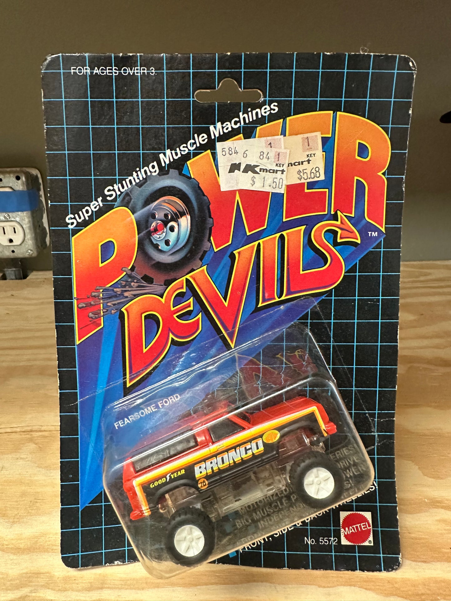 Bronco Power Devils Super Stunning Miscle Machines MOC Mattel 1982