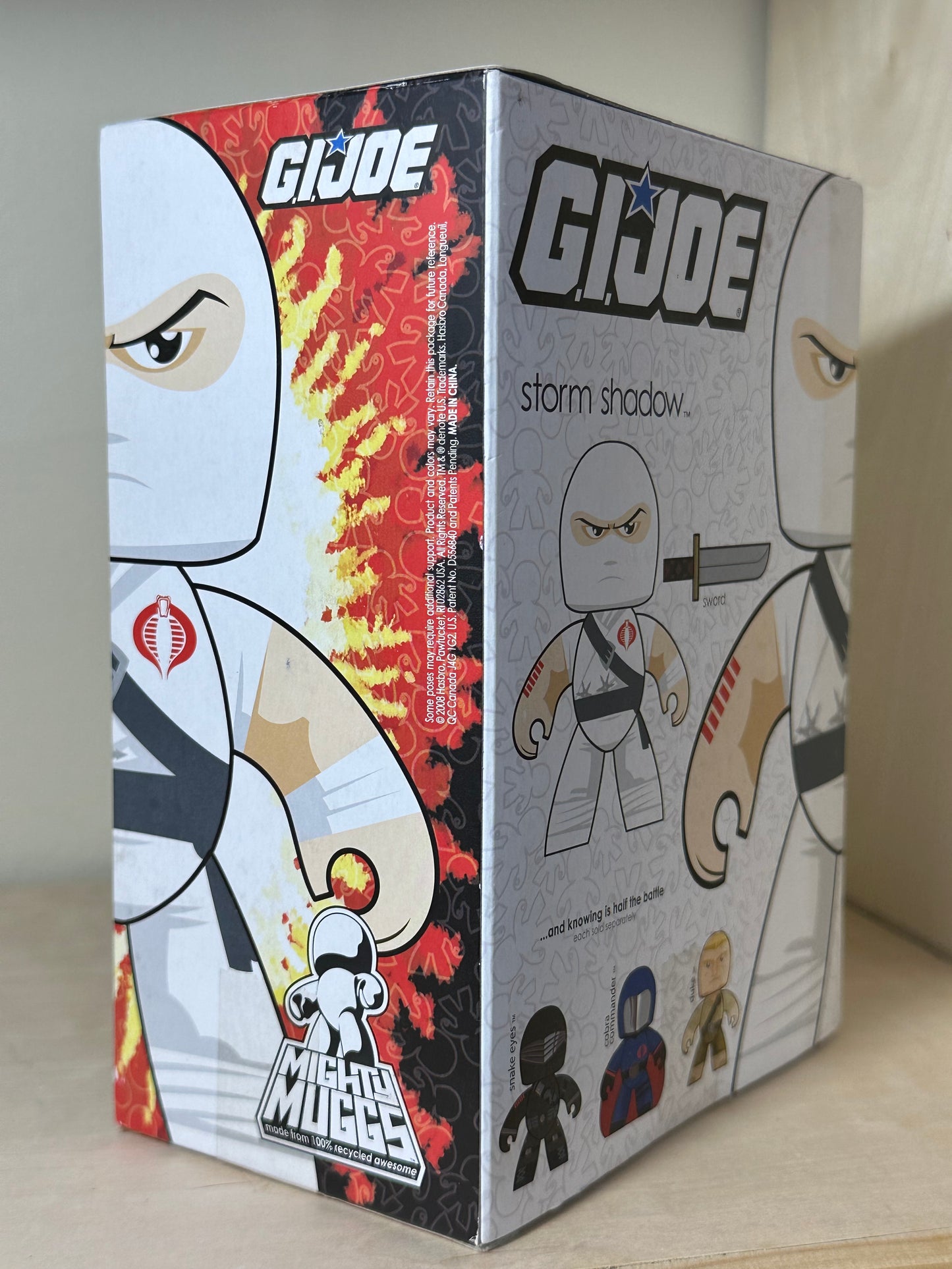 GI Joe Storm Shadow Mighty Muggs