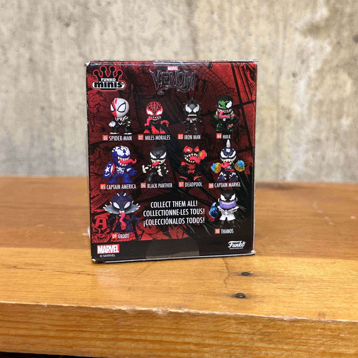 Venom Funko Minis Bobble-head Miles Morales spiderman