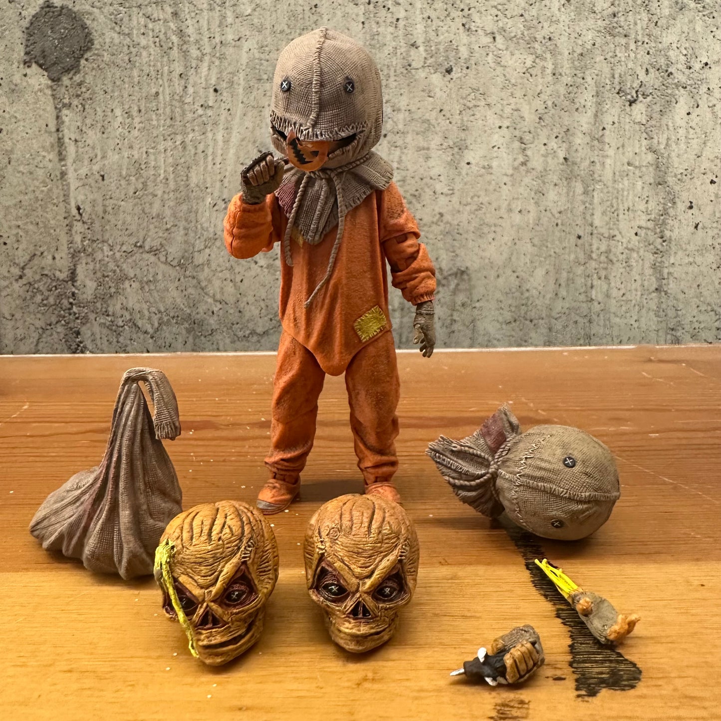 Trick R Treat 7 Inch Scale Ultimate Sam Neca Action Figure Incomplete