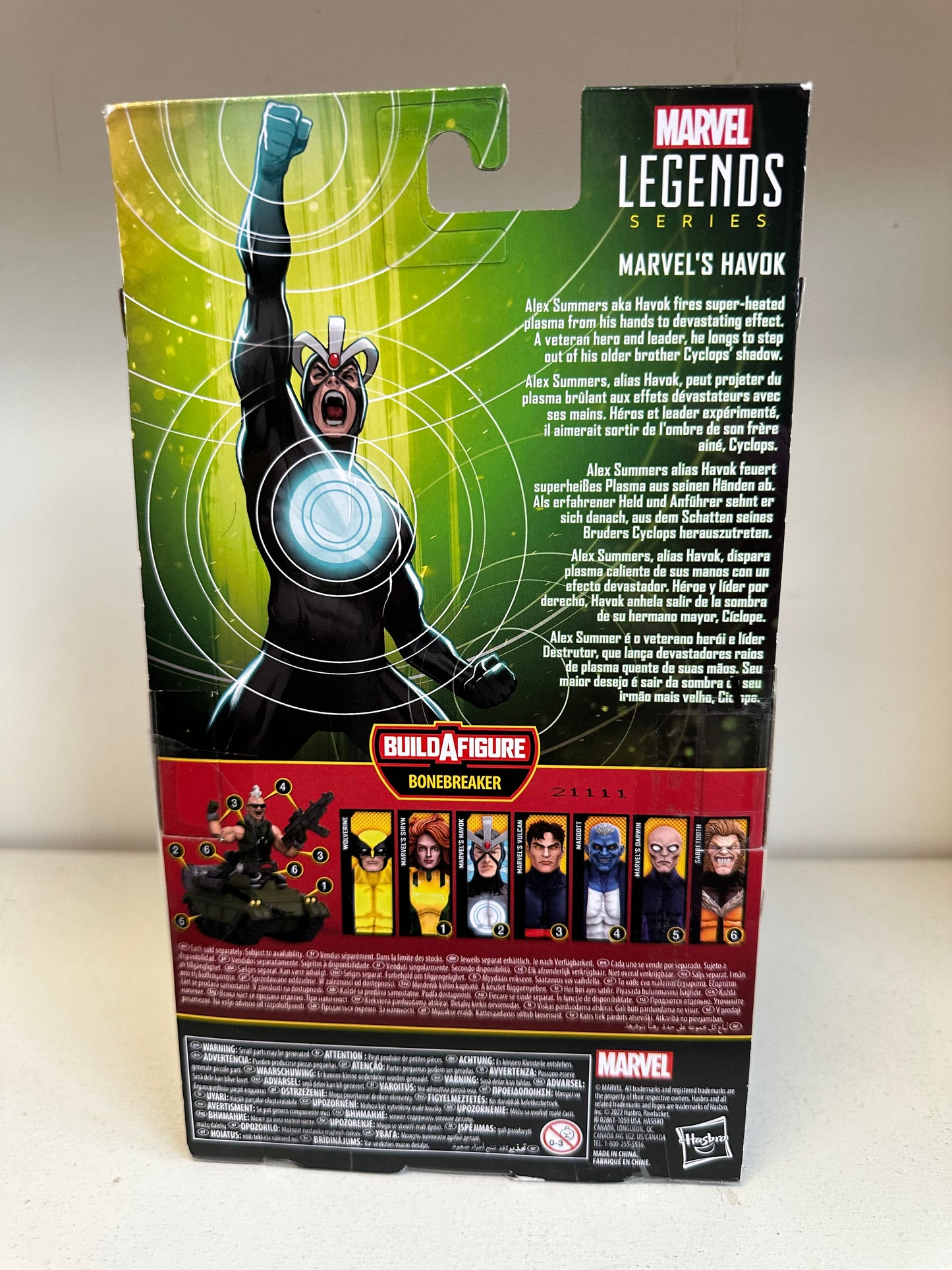 Havok Marvel Legends X-Men Figure Sealed