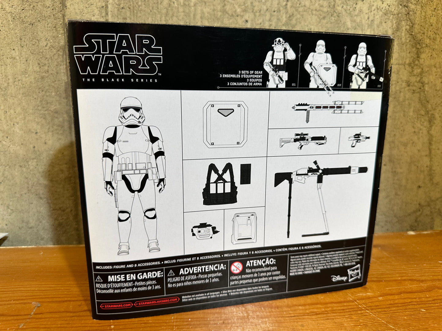 Star Wars The Black Series First Order Stormtrooper 6" Figure Amazon Exclusive