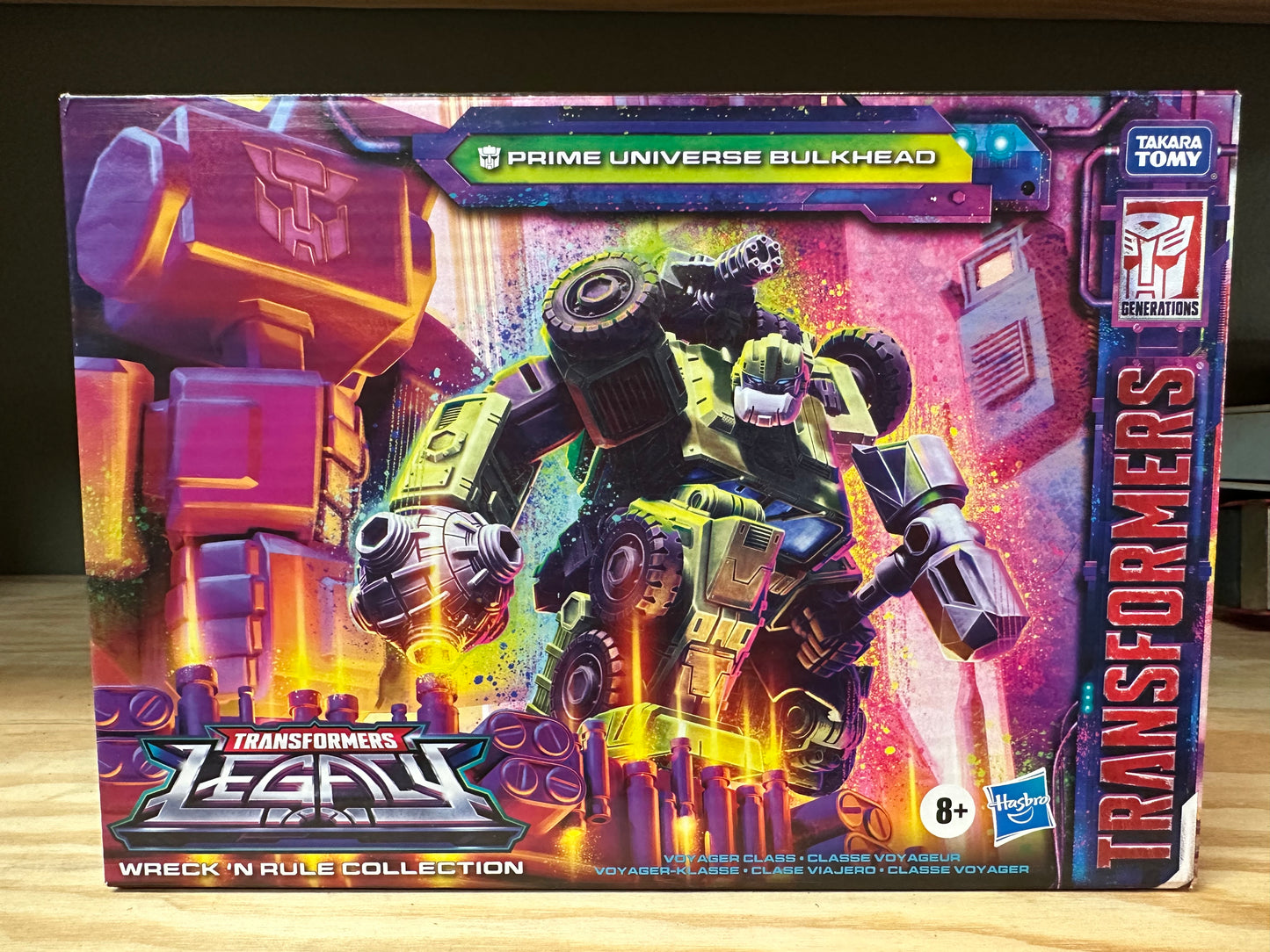 Transformers Prime Universe Bulkhead Amazon Action Figure Sealed