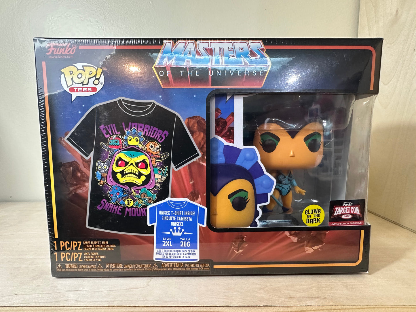 MOTU Funko Pop Evil Lynn Target exclusive Tees 2XL Shirt