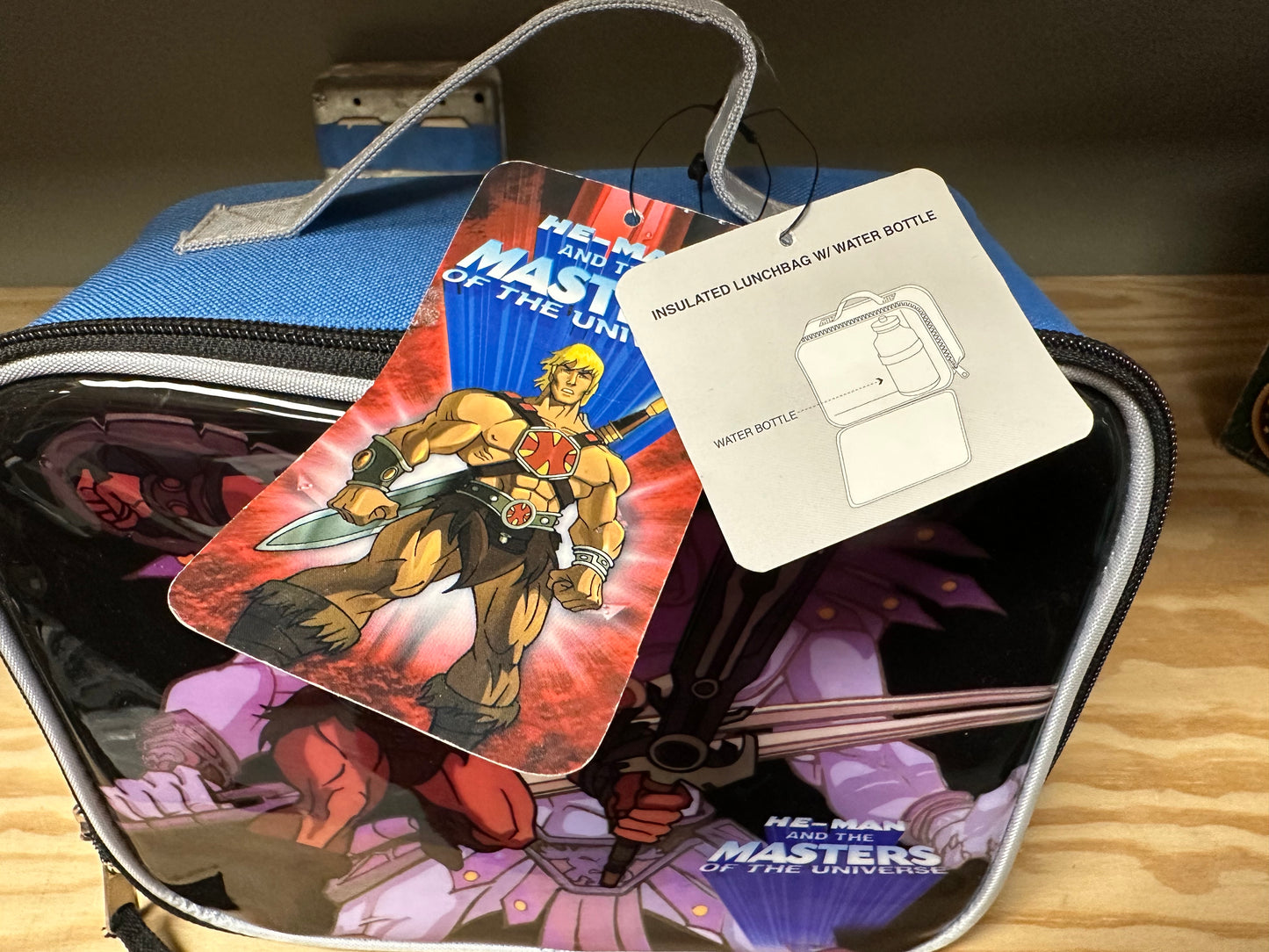 MOTU 200X Soft Lunchbox unused Skeletor and He-Man