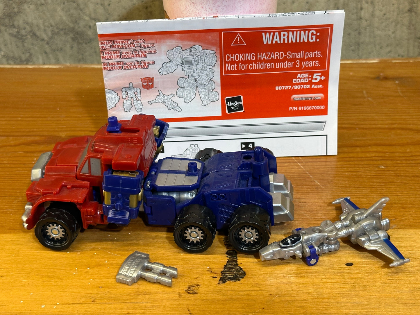 Optimus Prime Transformers Armada Complete Robot Autobot Figure Toy