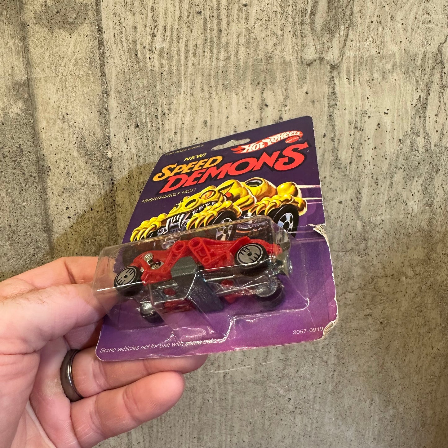 Double Demon Speed Demons Hot Wheels 1985 Monster Car Sealed on Card