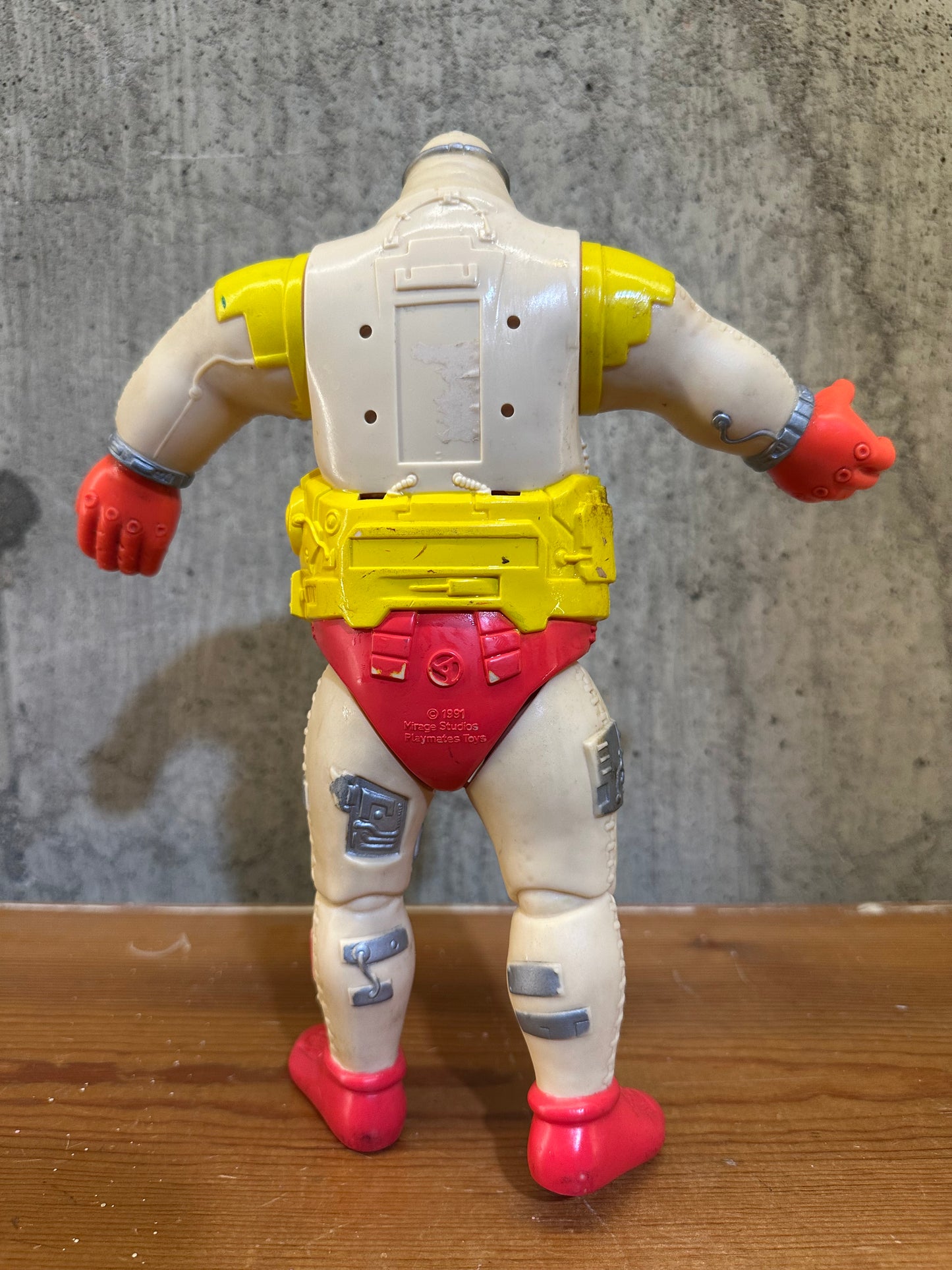 11” Android Krang Body TMNT 1991 Ninja Turtles Vintage Action Figure toy Rough Condition