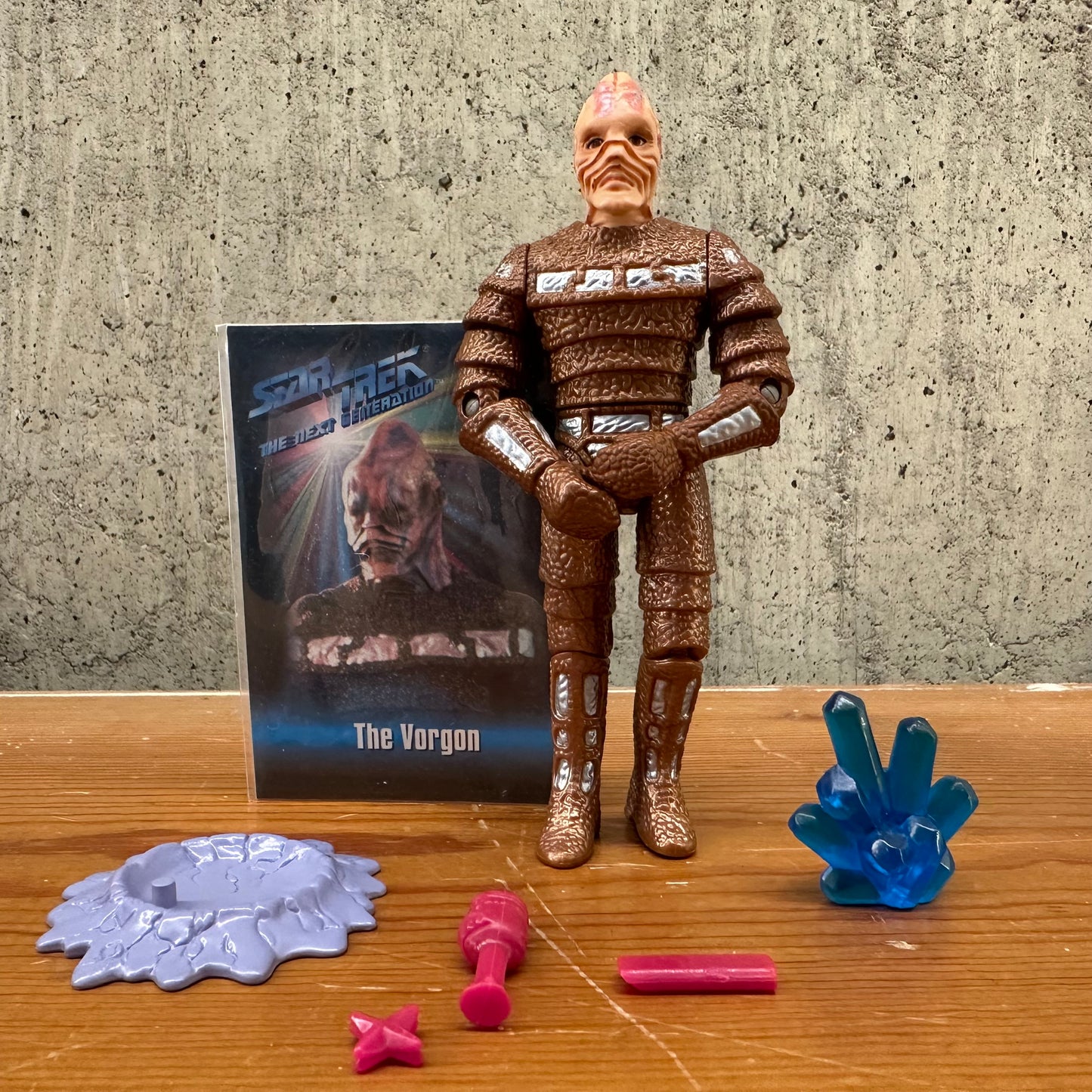 The Vorgan Star Trek TNG Playmates 4” Action Figure Toy