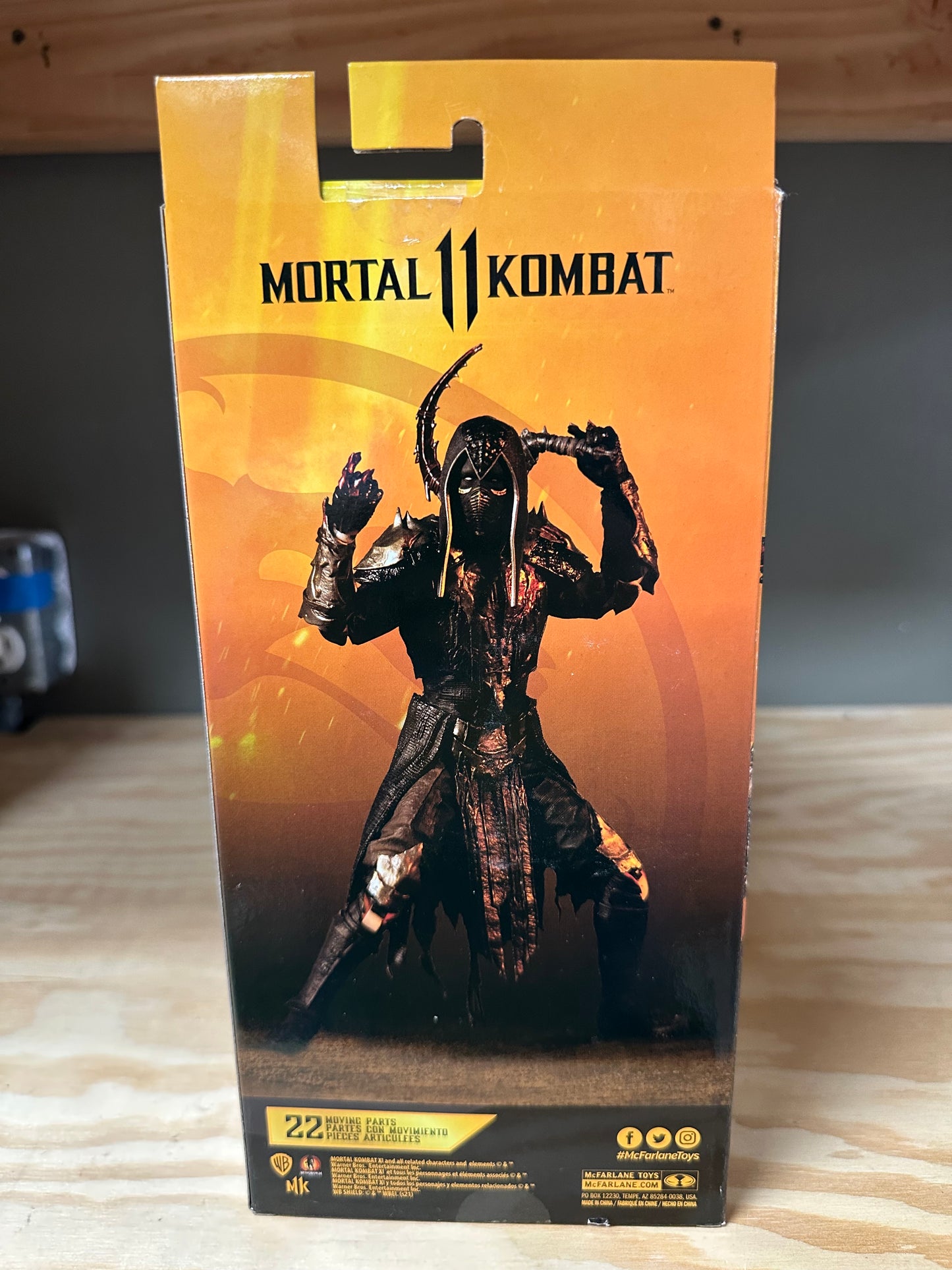 Mortal Kombat 2 Noob Saibot Bloody Variant Sealed Action Figure Toy