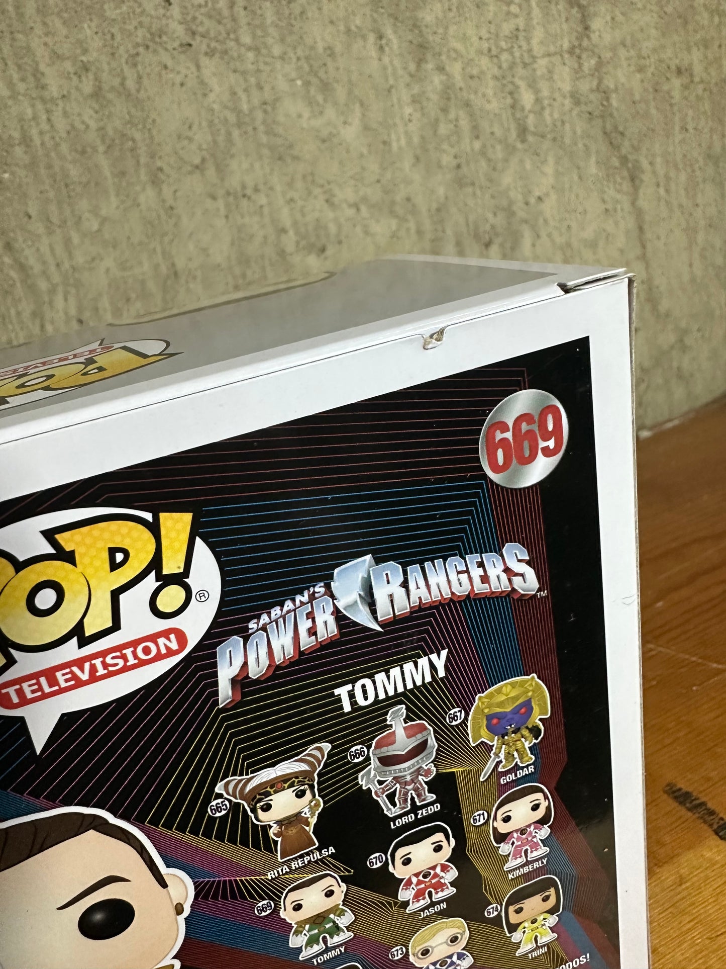 Funko Pop MMPR Tommy Green Ranger