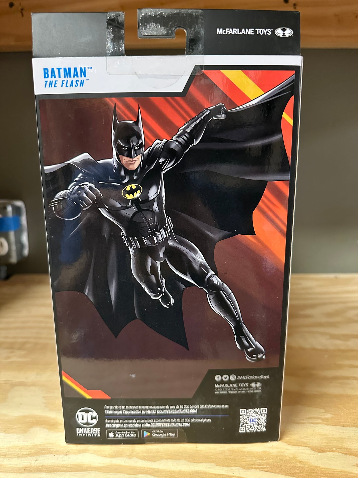 DC Comics Flash Movie McFarlane Action Figure 1989 Michael Keaton