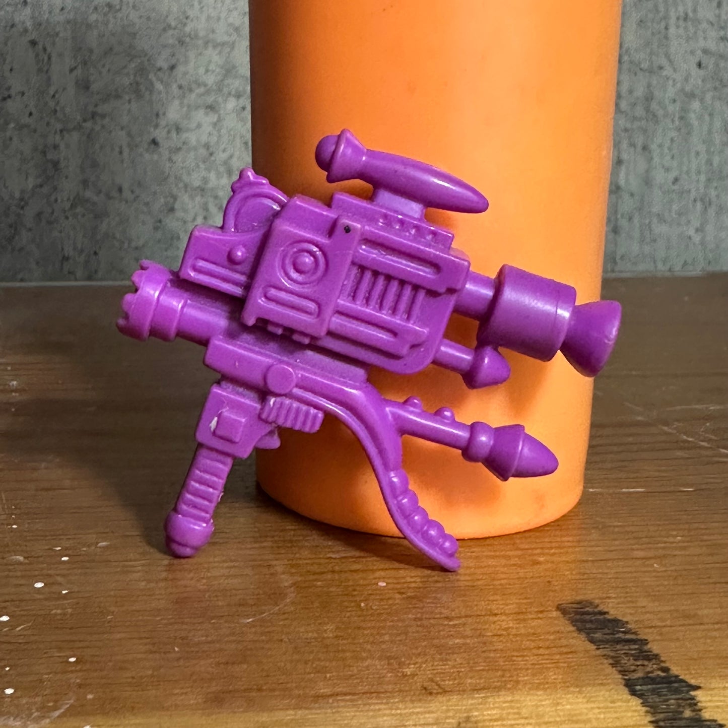 Robotic Bebop Vintage TMNT Part  Laser/Luger Flamethrower Combo Piece Purple Piece