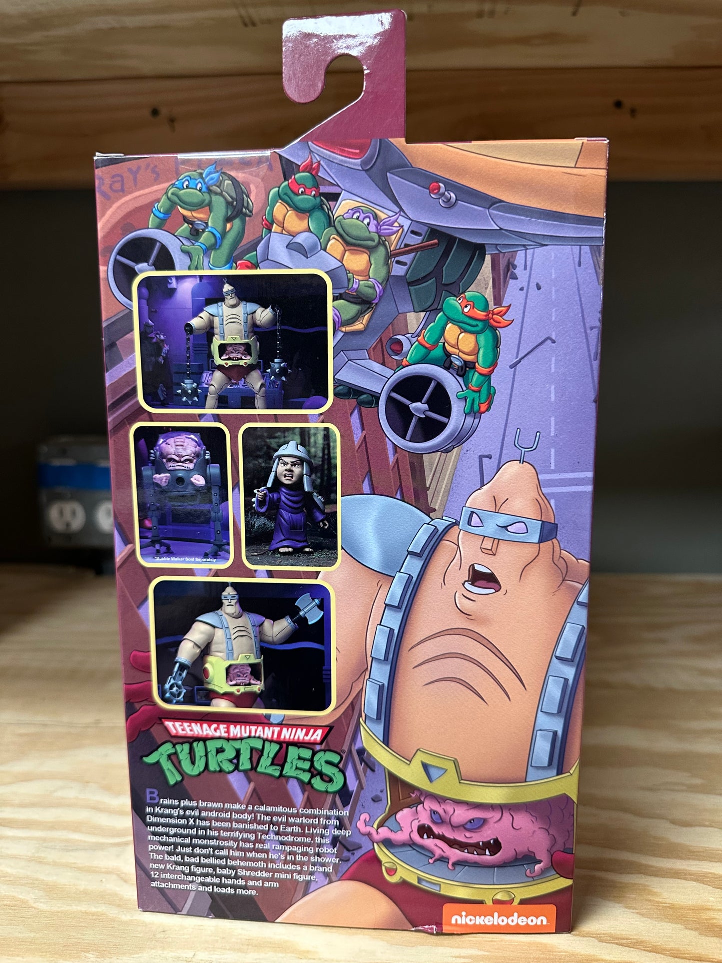 Krang Neca TMNT Sealed Ninja Turtles Action Figure Toy