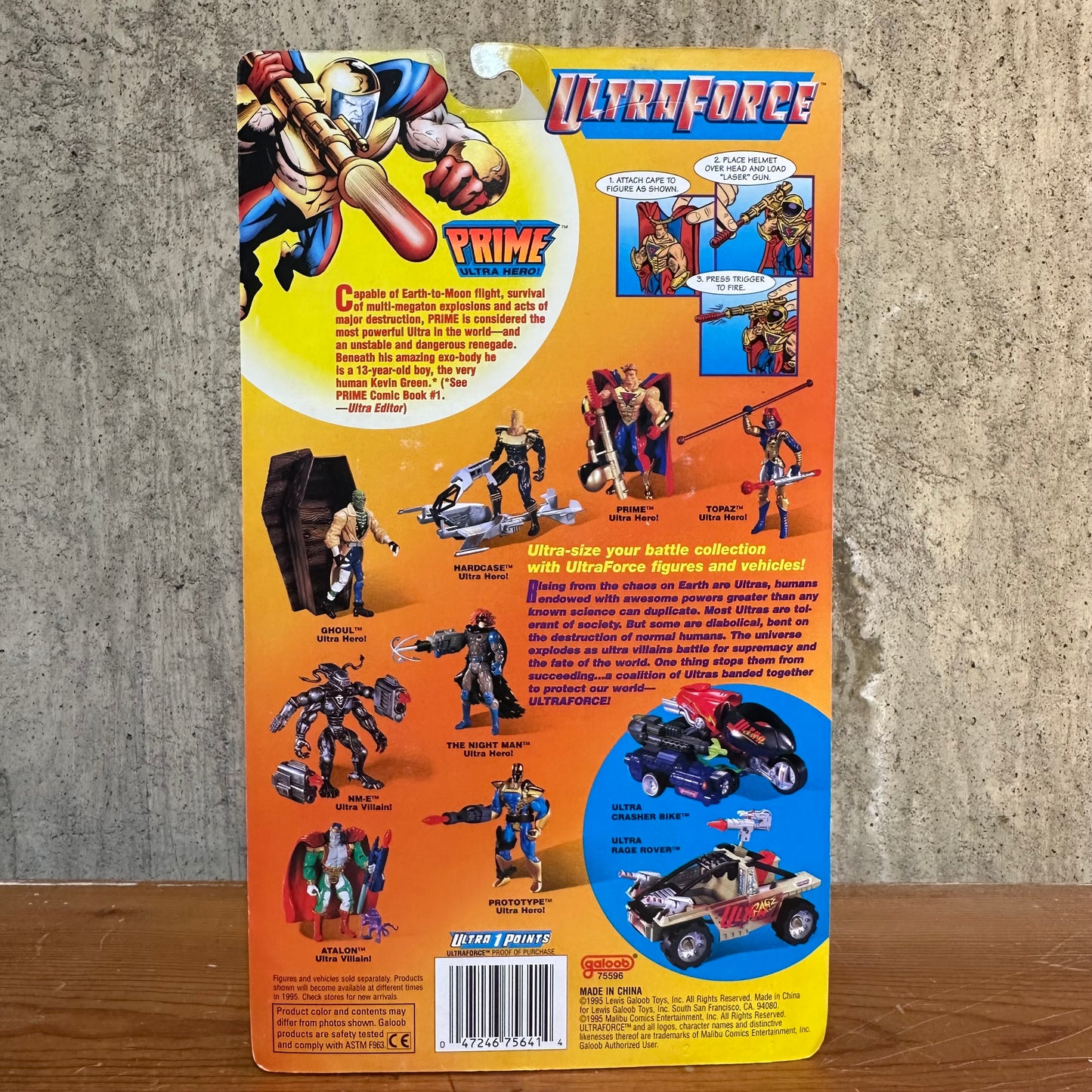 Galoob Ultraforce Prime Ultra Hero action figure Sealed