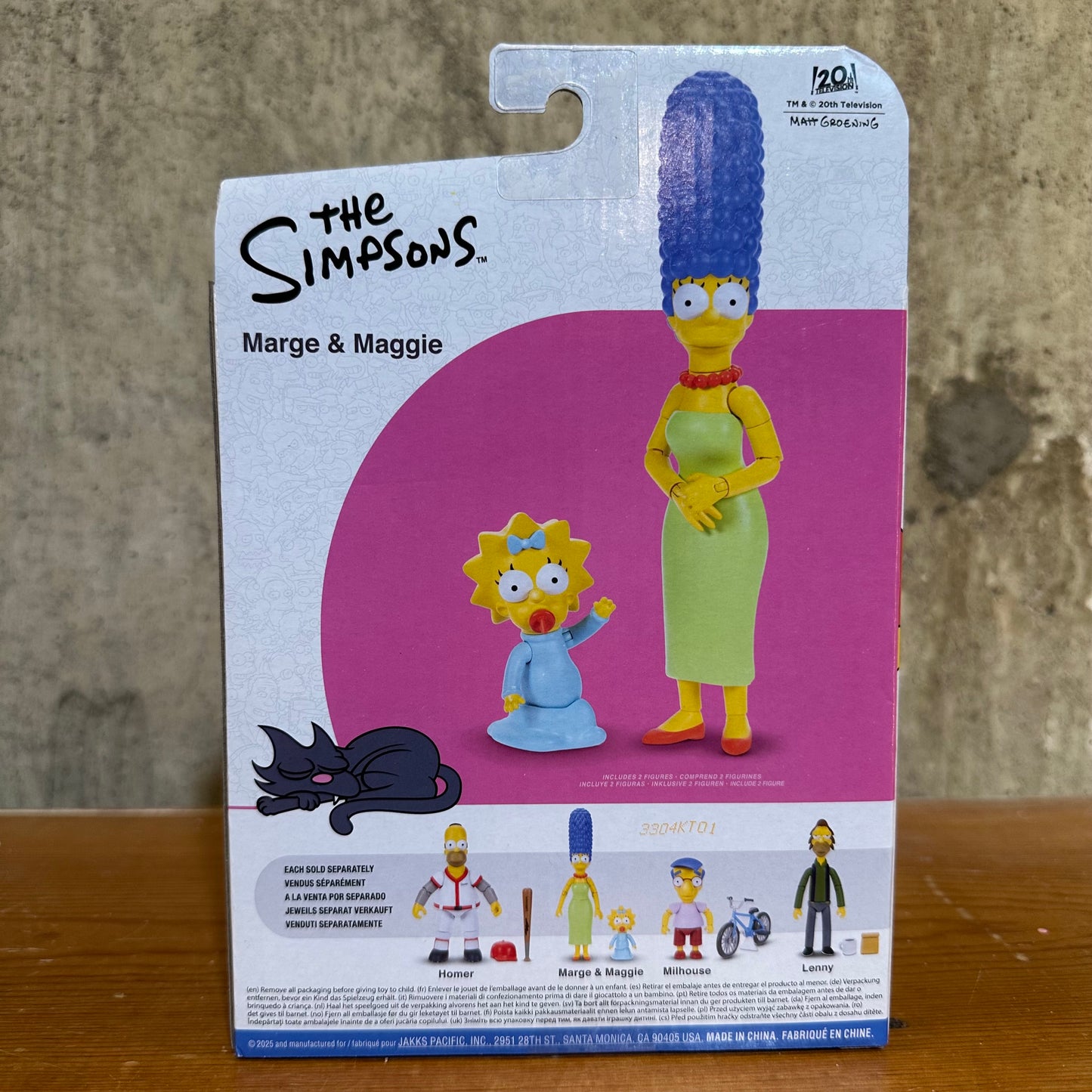 Jakks Pacific The Simpsons Marge & Maggie 5" Action Figures Wave 3 2024