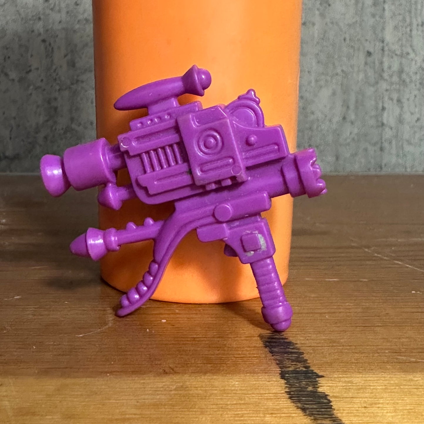 Robotic Bebop Vintage TMNT Part  Laser/Luger Flamethrower Combo Piece Purple Piece