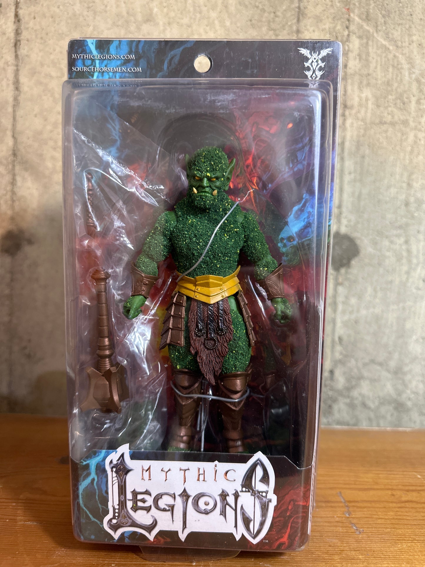 Mythic Legions Brophytus Four Horsemen Action Figure Collectible Toy