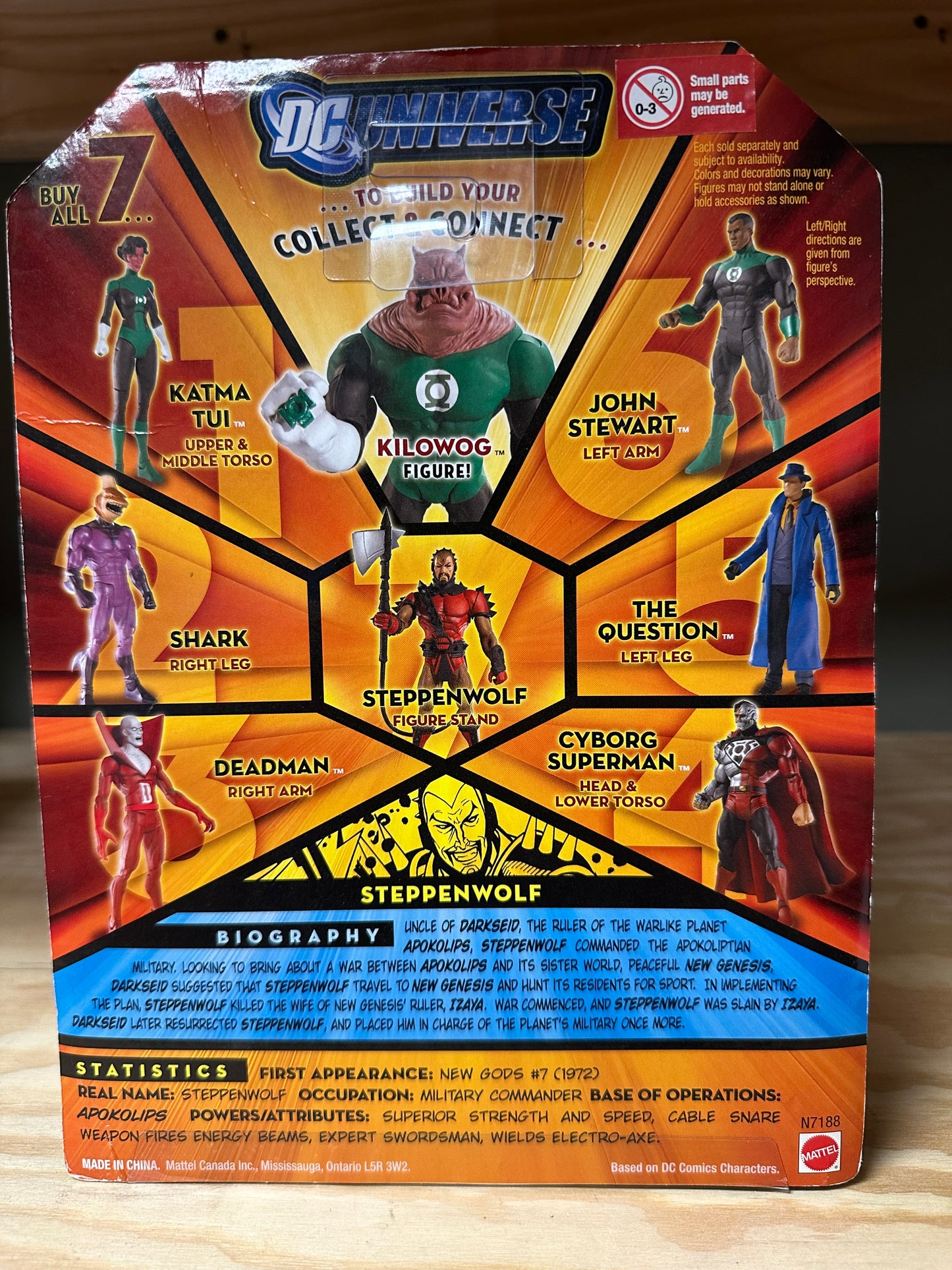 Steppenwolf DC Comics Univerce Classics Wave 11 6” Action Figure Toy
