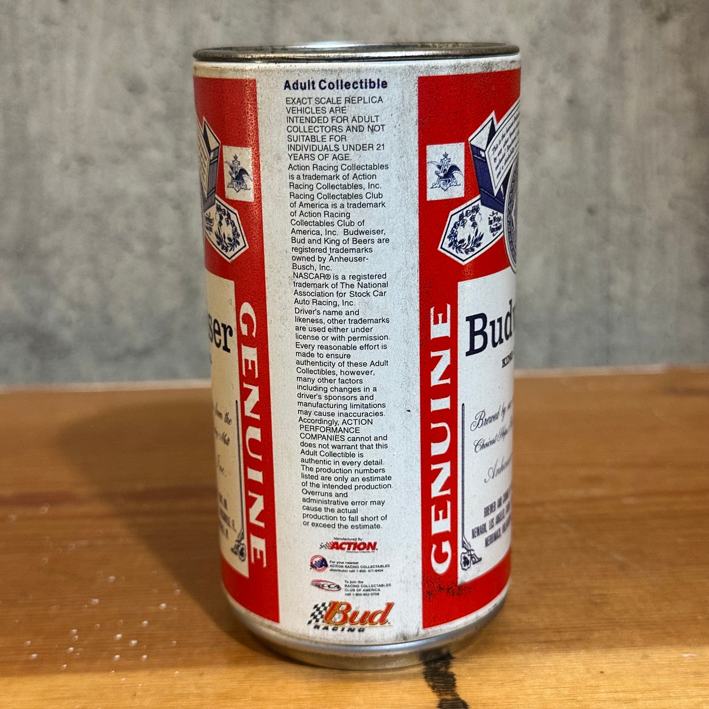 Darrell Waltrip #11 Budweiser Car In A Can# 102005 1/64 Stock Car 1 Of 21000