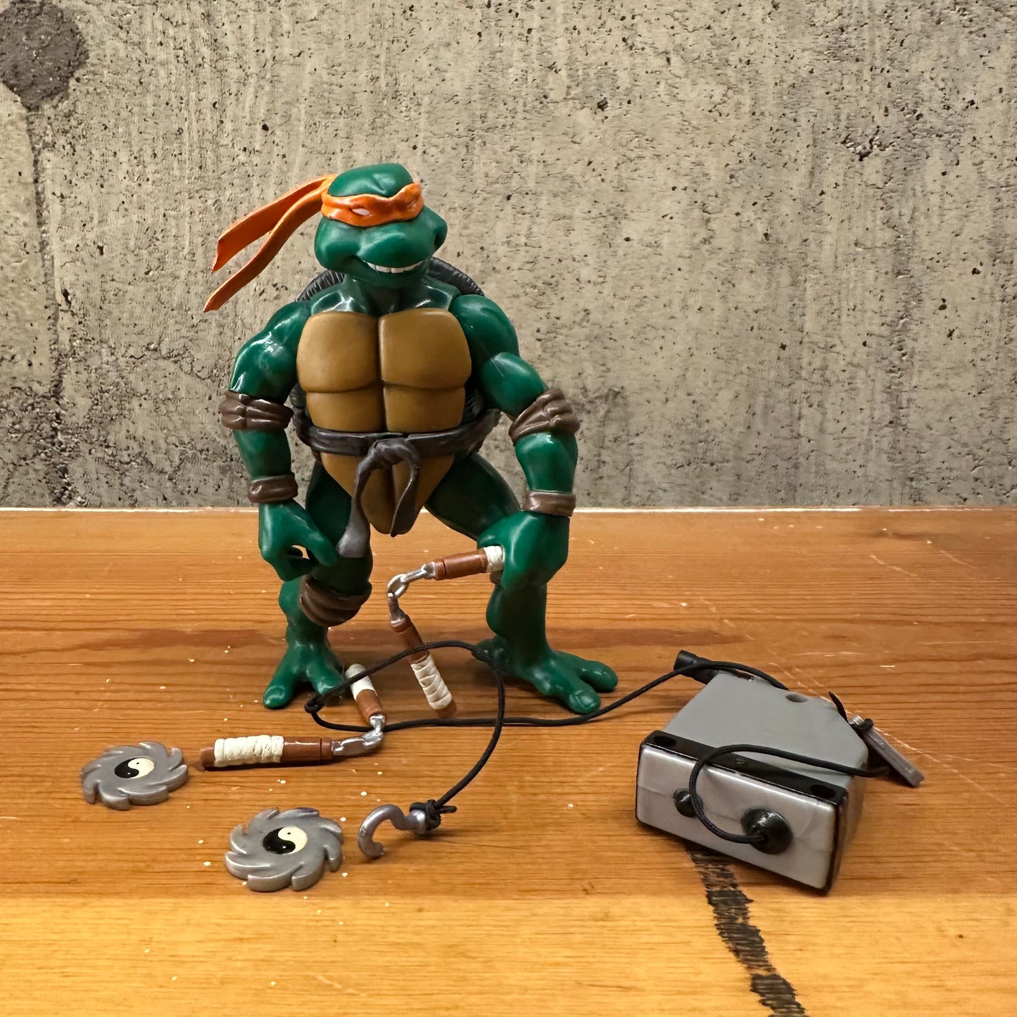 Michaelangelo 2002 TMNT Complete Ninja Turtles Action Figure Toy