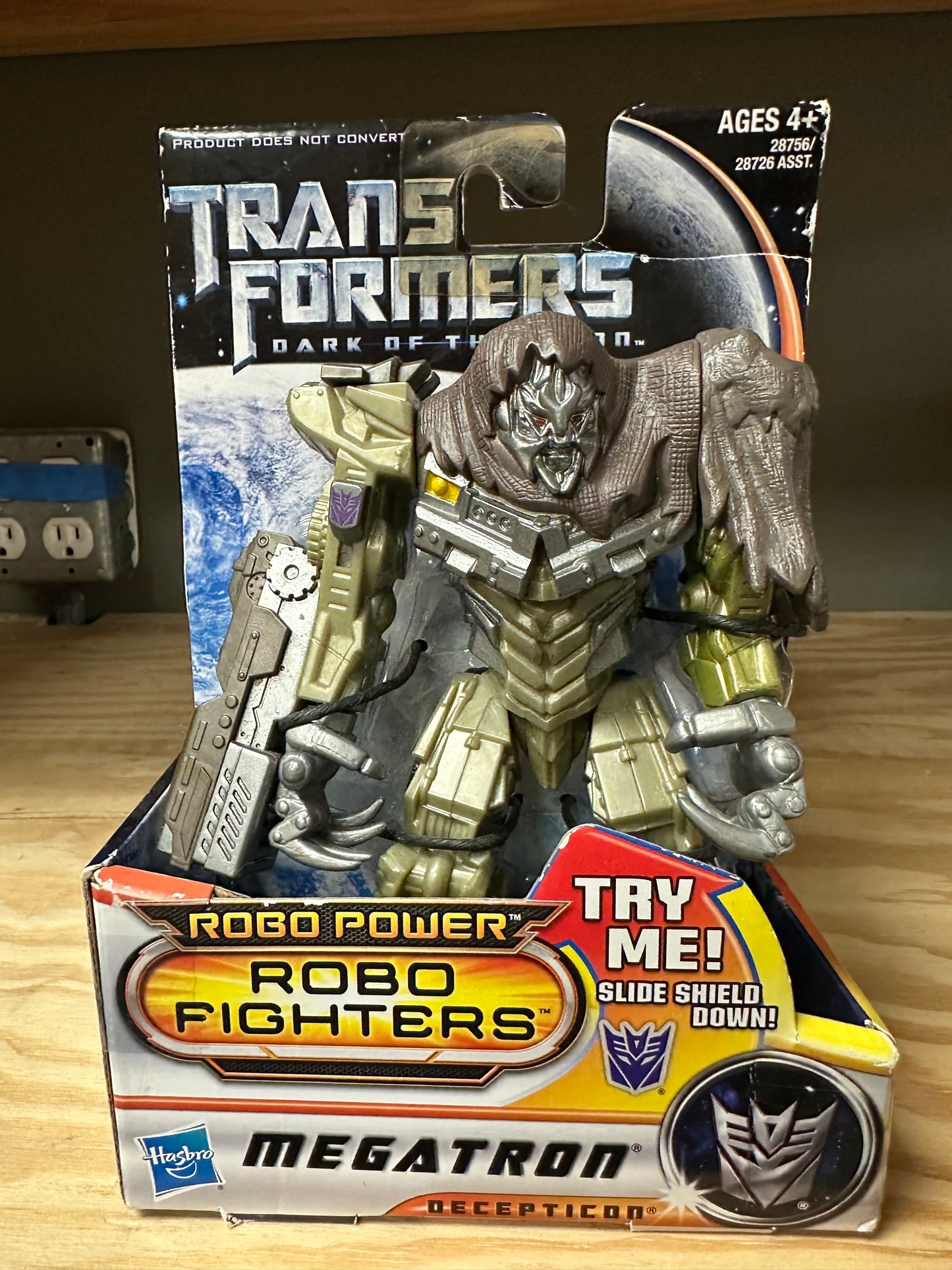 Megatron Transformers Movie DOTM Robo Fighters Action Figure