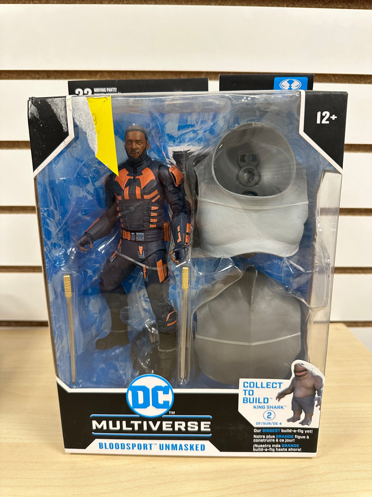 Bloodsport Unmasked DC Comics Multiverse Suicide Squad Action Figure Toy