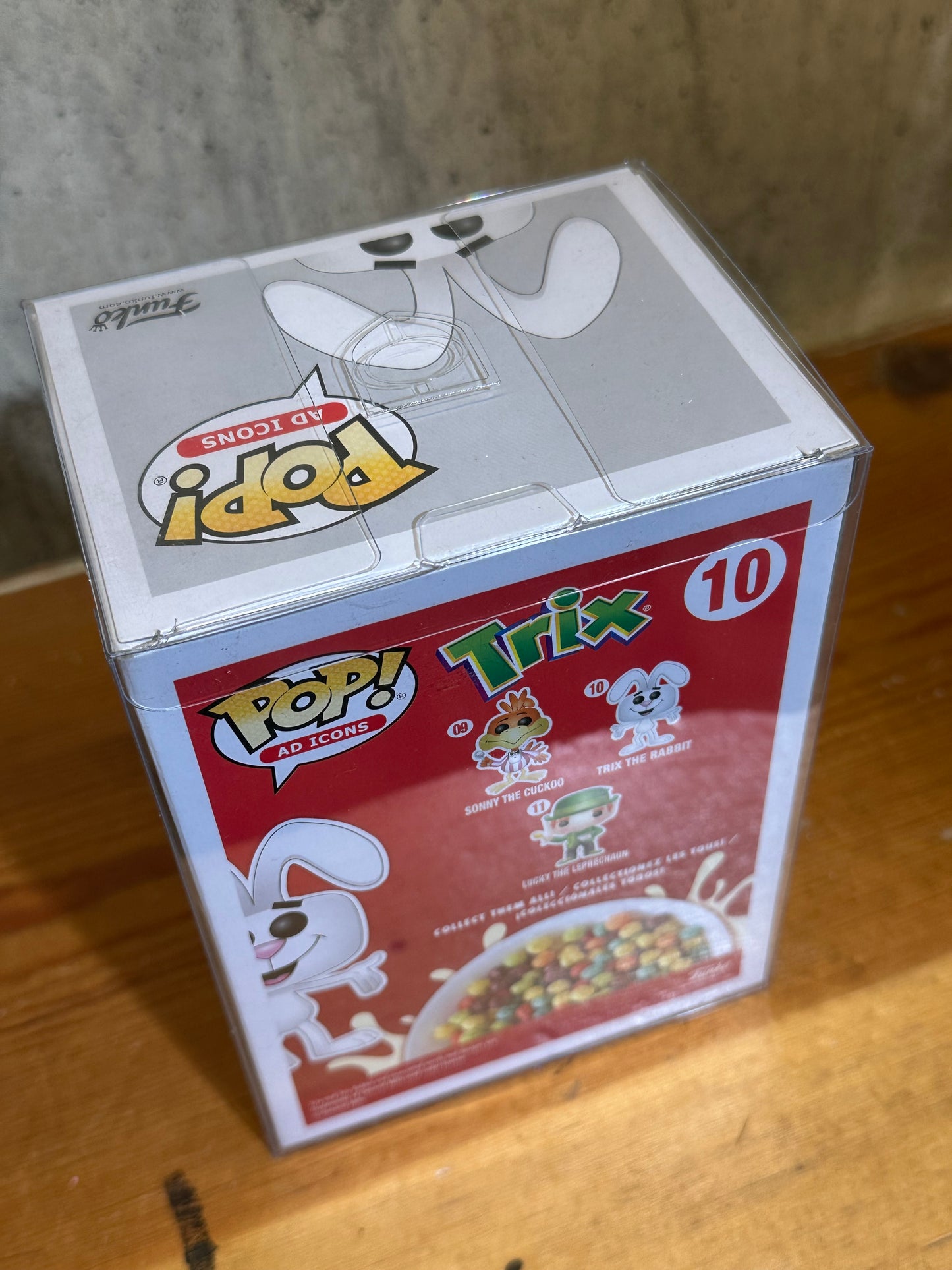 Funko Pop! Trix Rabbit #10 W/soft Protector New Cereal Ad Icons LE Fruity Grail