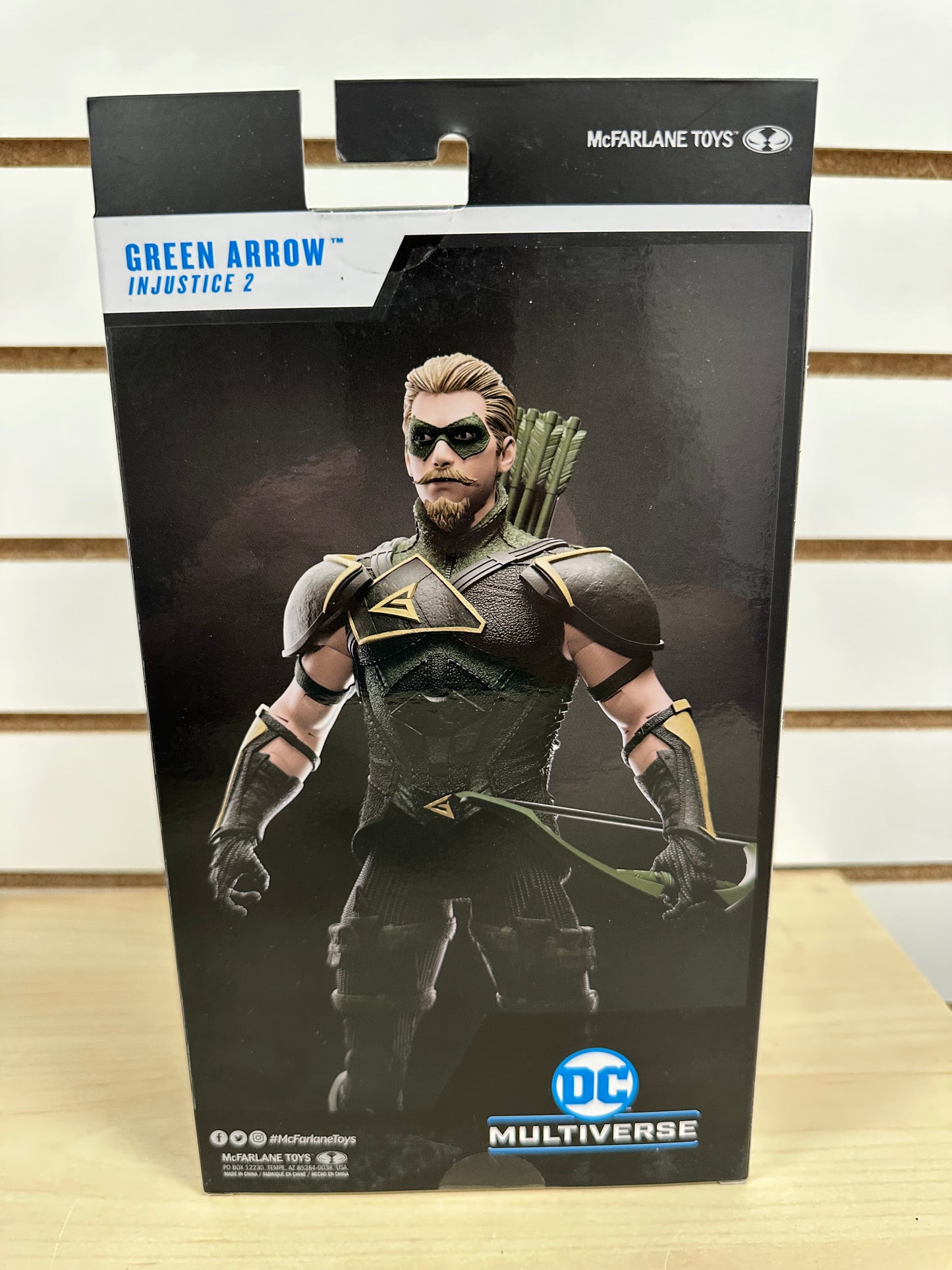 Green Arrow DC Comics Multiverse Injustice 2 Platinum Edition Action Figure Toy