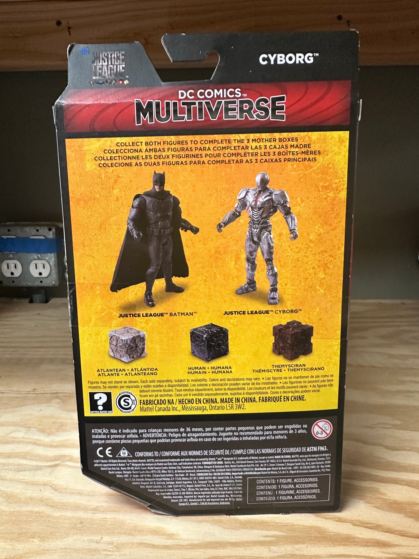 Cyborg Justice League Movie DC Comics Sealed Action Figure Toy