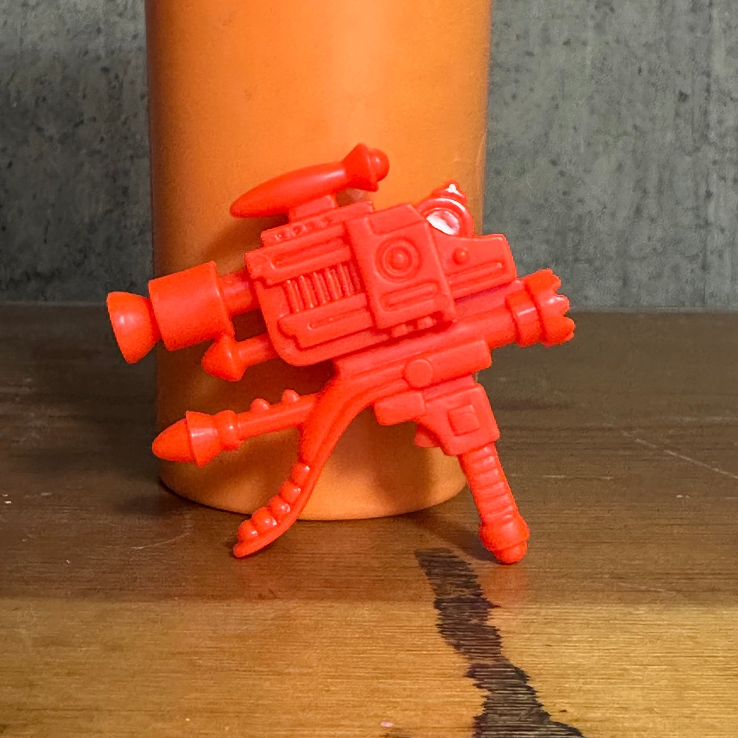 Robotic Bebop Vintage TMNT Part  Laser/Luger Flamethrower Combo Piece Orange Piece