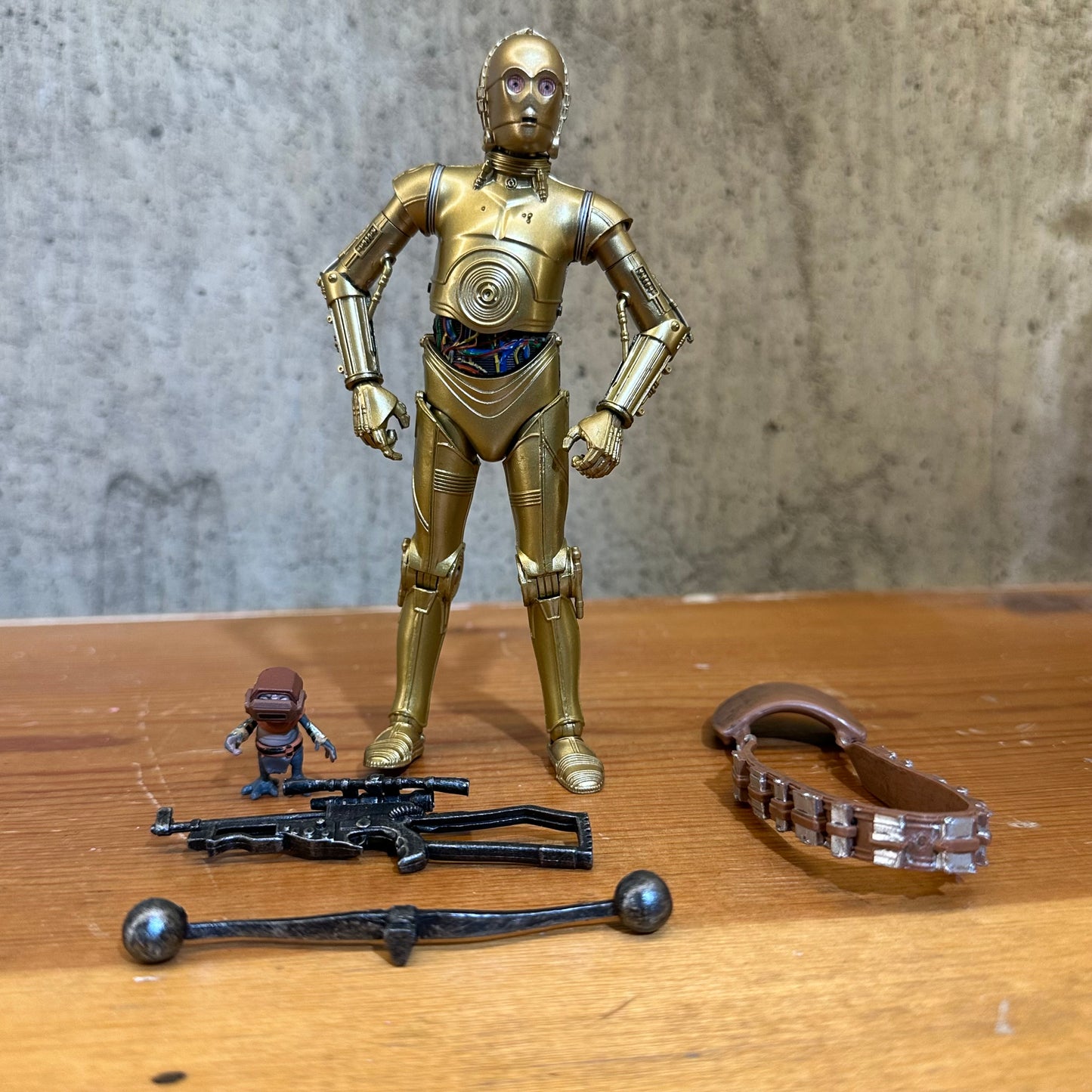 C-3PO Star Wars back series 6” Action Figure Toy