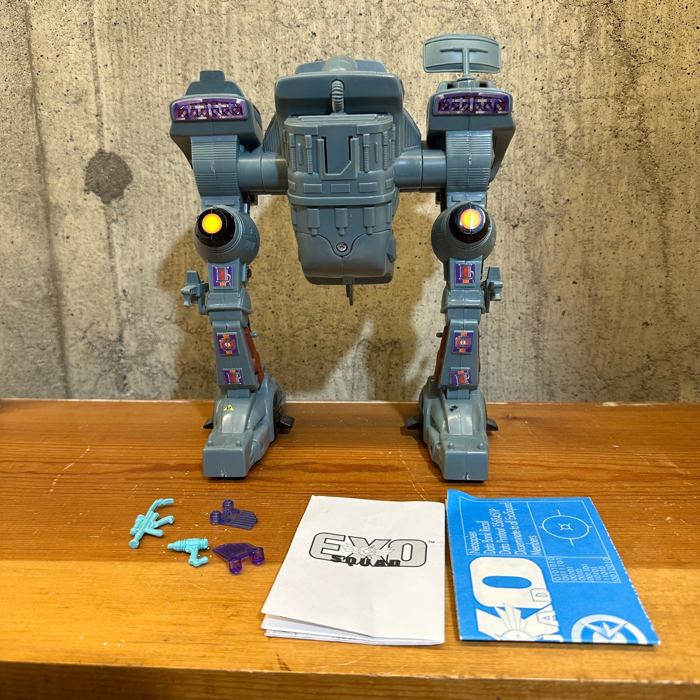 Exo Squad Marsala Figure With Exowalking Light Attack E-Frame Motorized