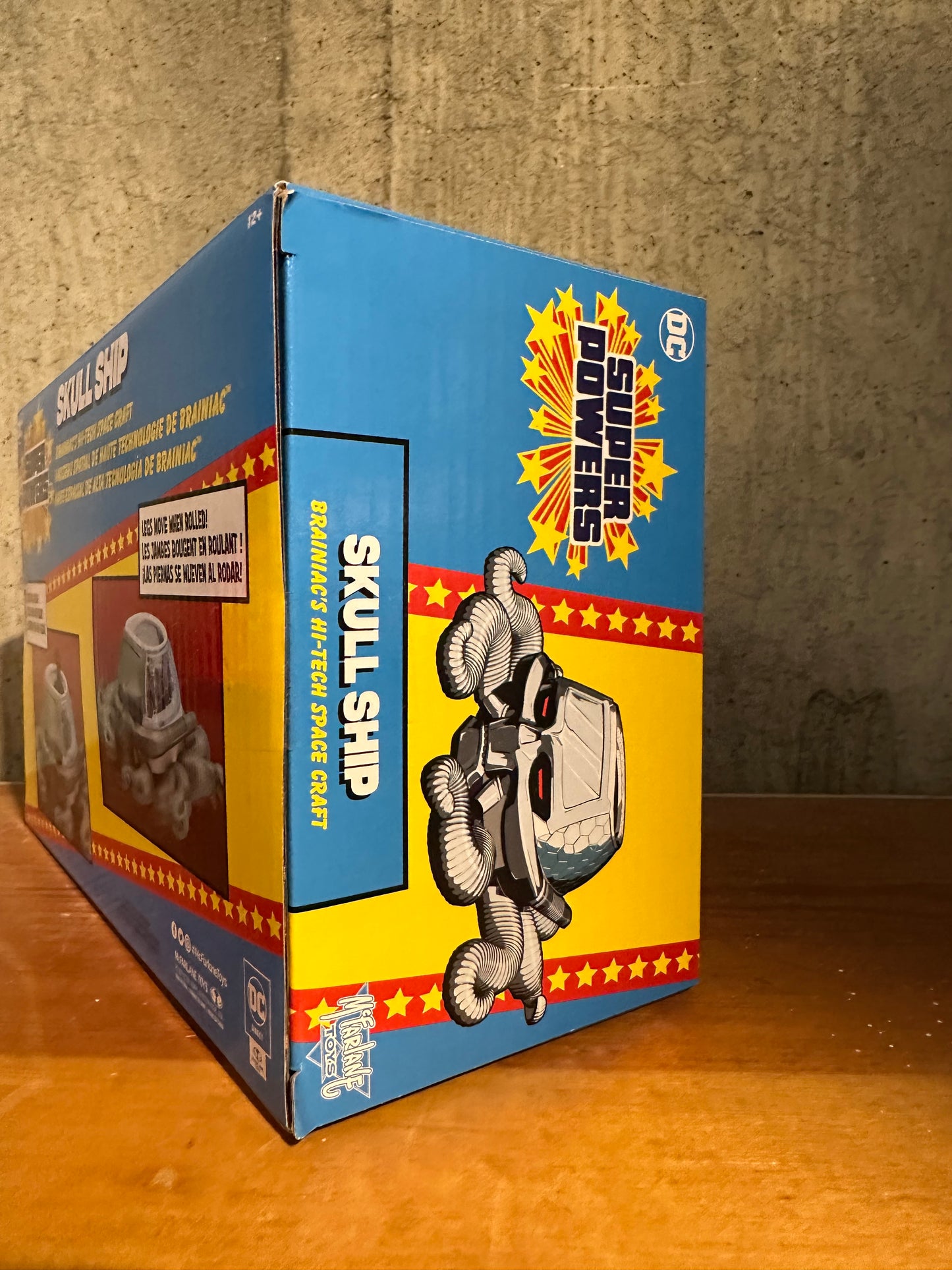 Skull Ship Super Powers DC Comics Sealed Brainiac’s Space Craft