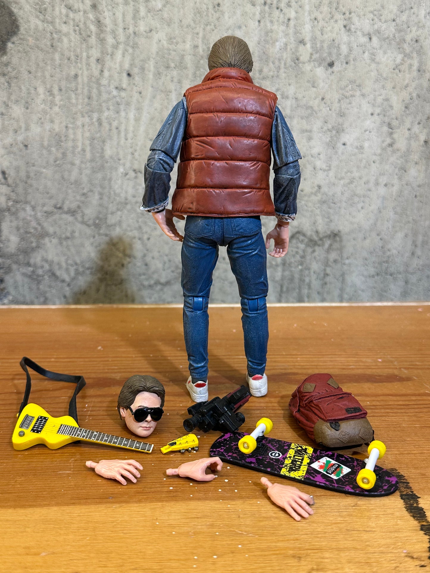Marty Mcfly Neca Back to the Future Action Figure Toy