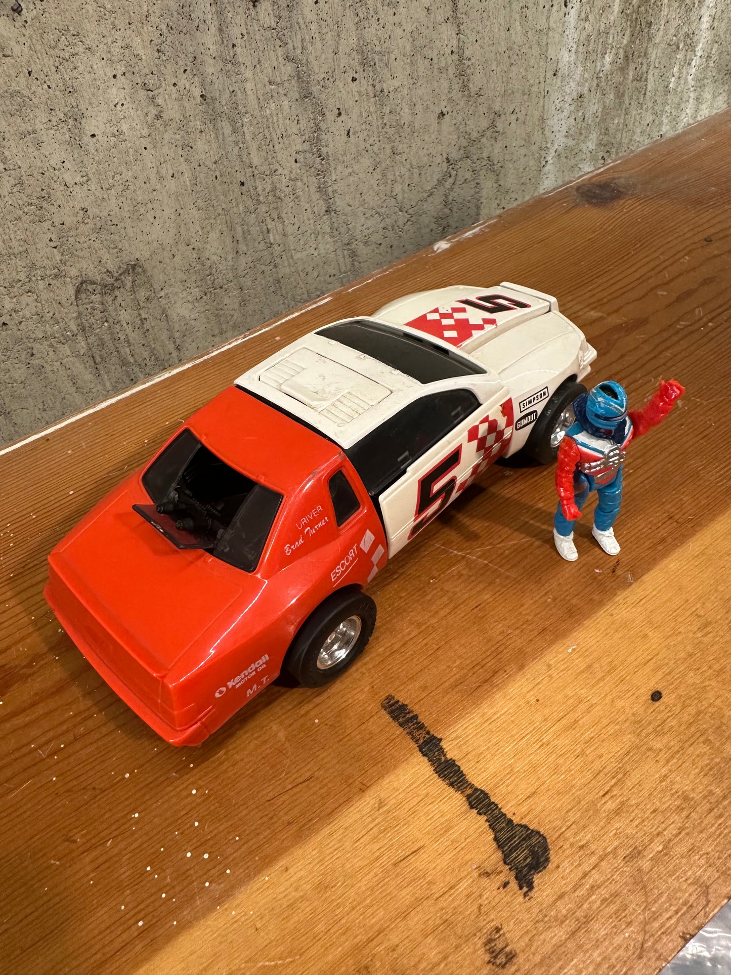 Razorback M.A.S.K. complete Kenner Adtion Figure Toy Brad Turner