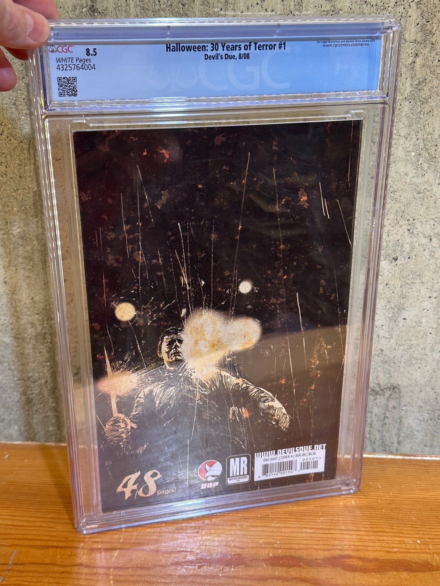 Halloween 30 Years of Terror #1 Comic Book CGC 8.5 White Pages