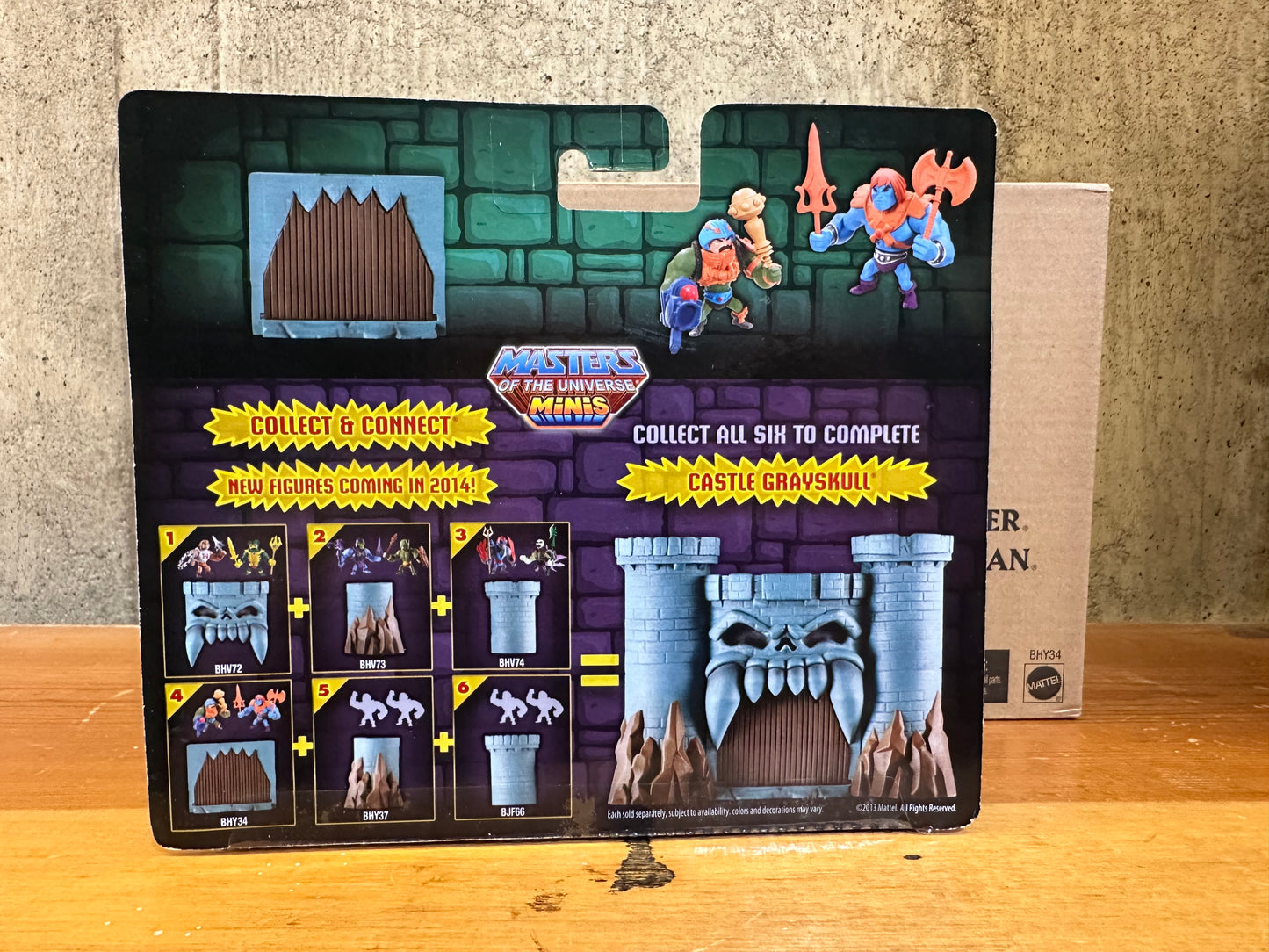 Masters of the universe Classics Minis FAKER HE-MAN MAN AT ARMS moc 2014 MOTU