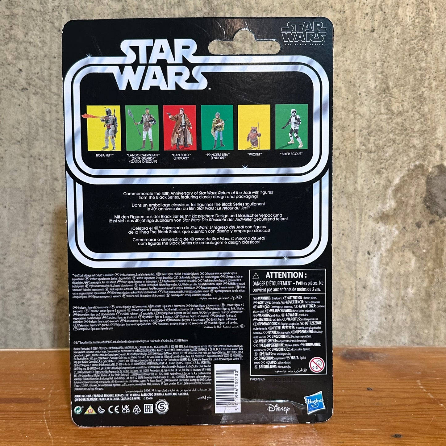 Boba Fett Star Wars The Black Series 40th Anniversary Action Figures 6”