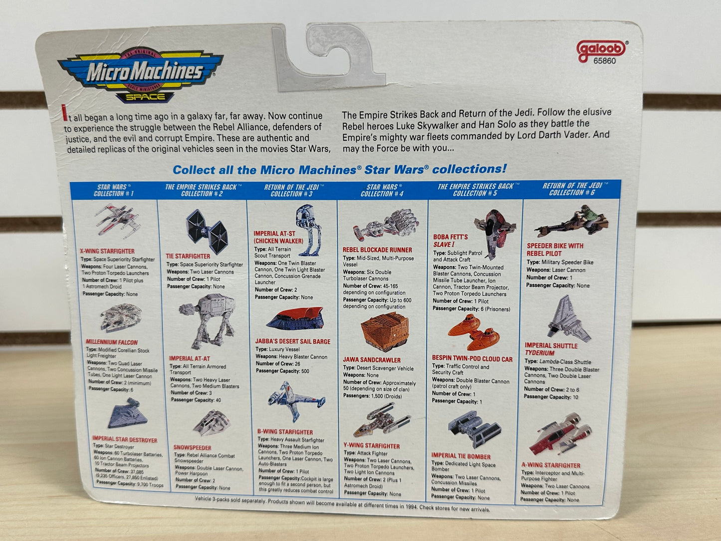 Star Wars Micro machines Return of the Jedi