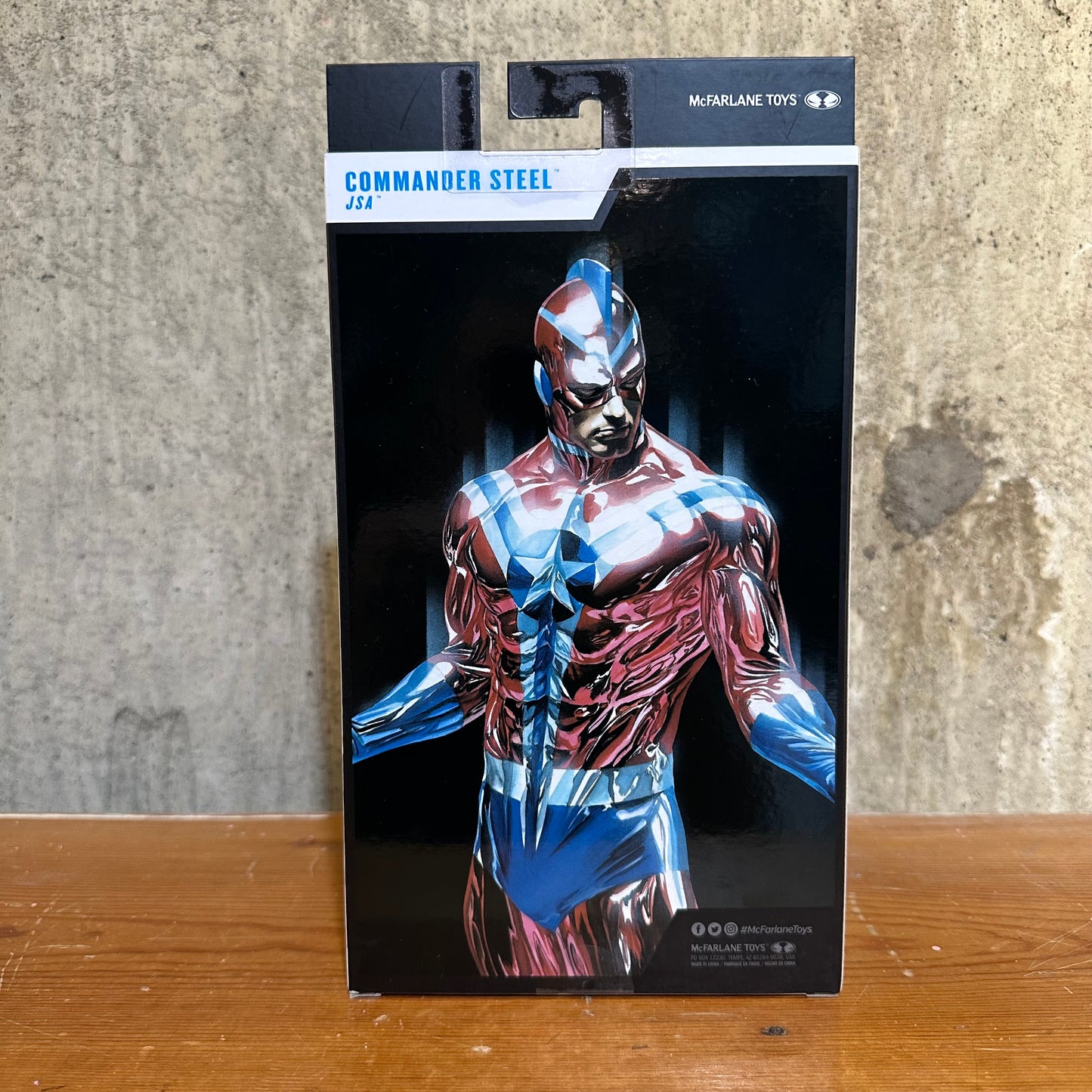Commander Steel DC Multiverse Gold Label 2024 7" Action Figure! McFarlane Toys DC Comics