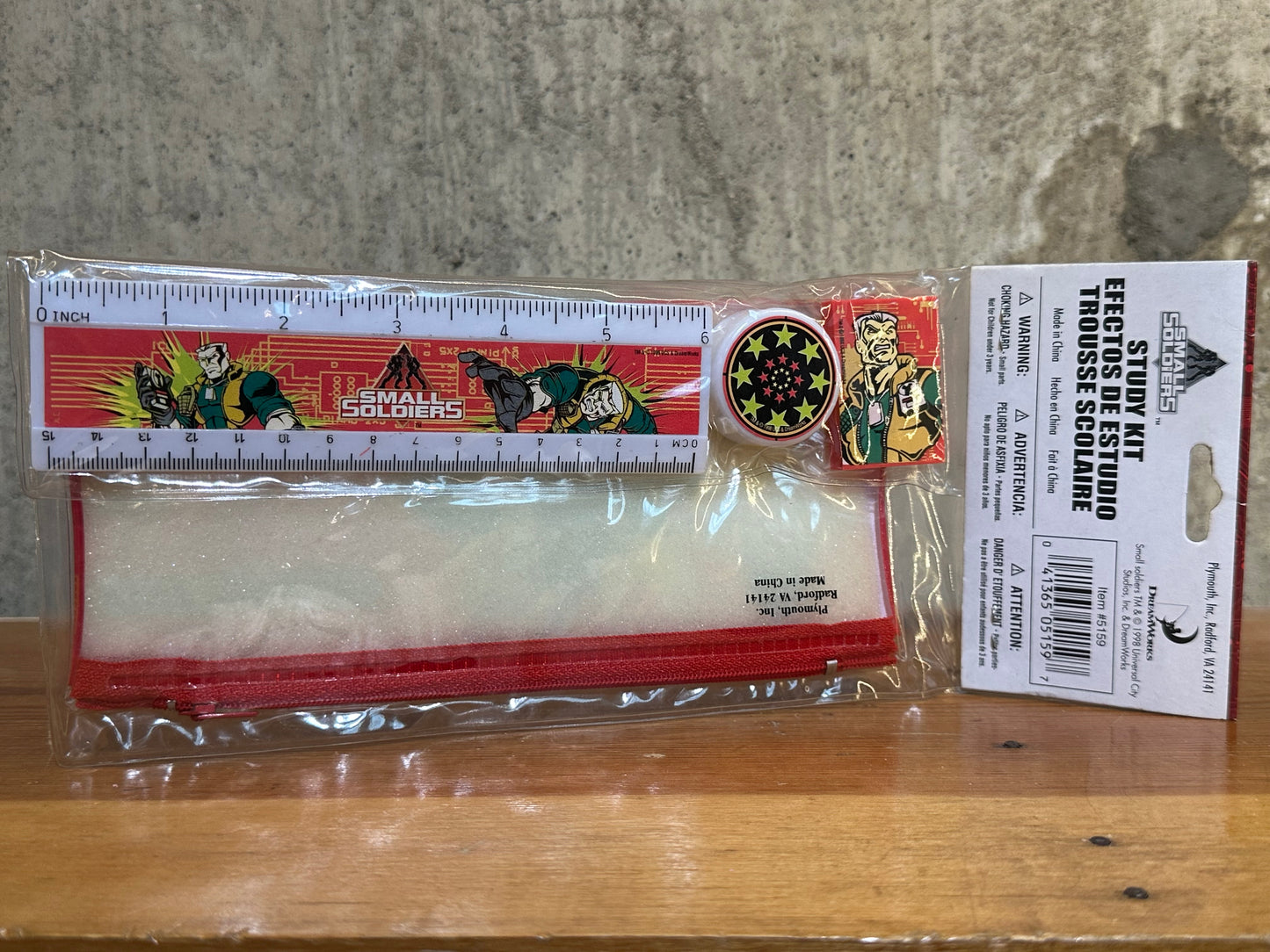 Chip Hazard Small Soldiers Study Kit Sealed Pencil Case